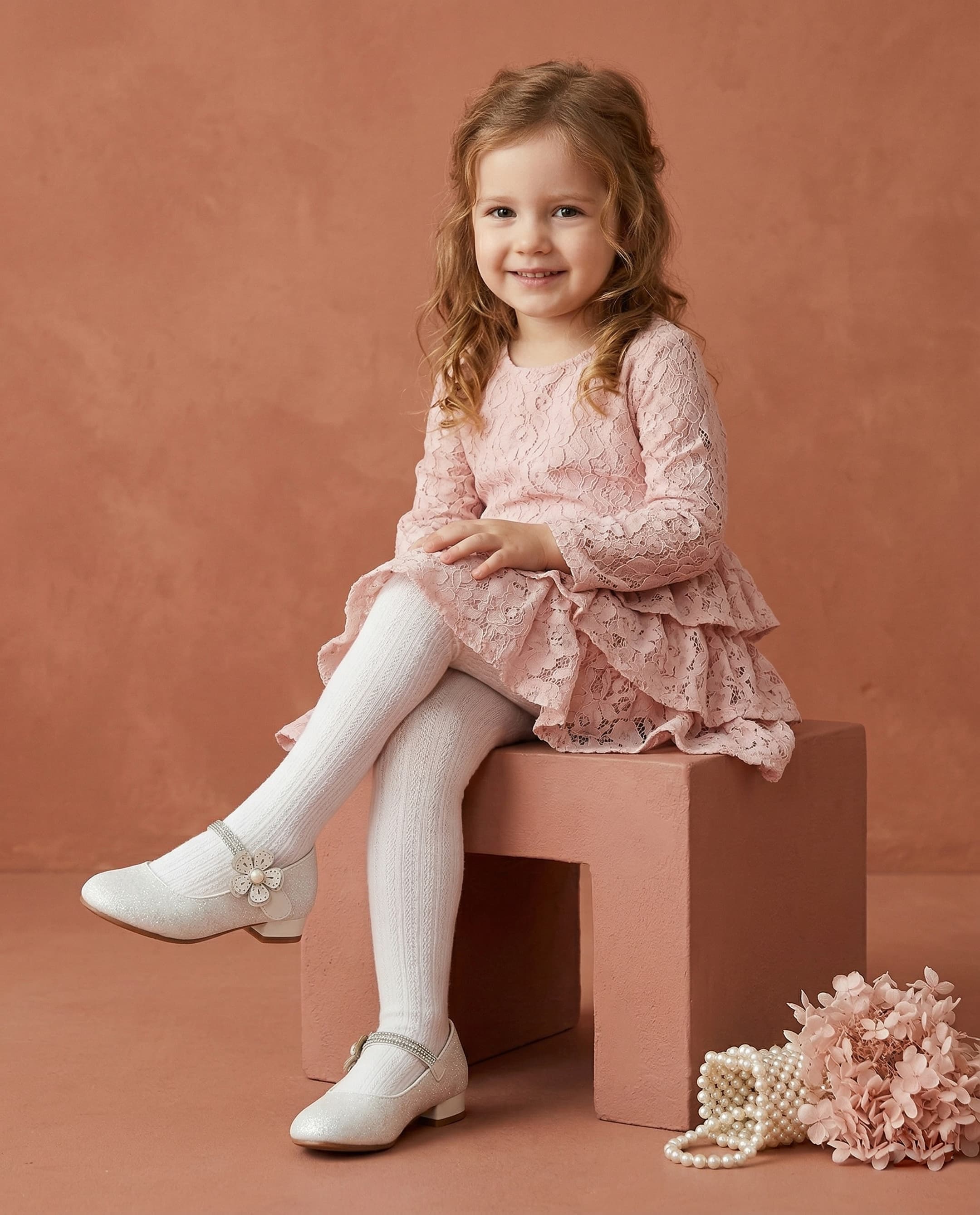 Strap Ballerina with Rhinestone - White - 33 thumbnail 7