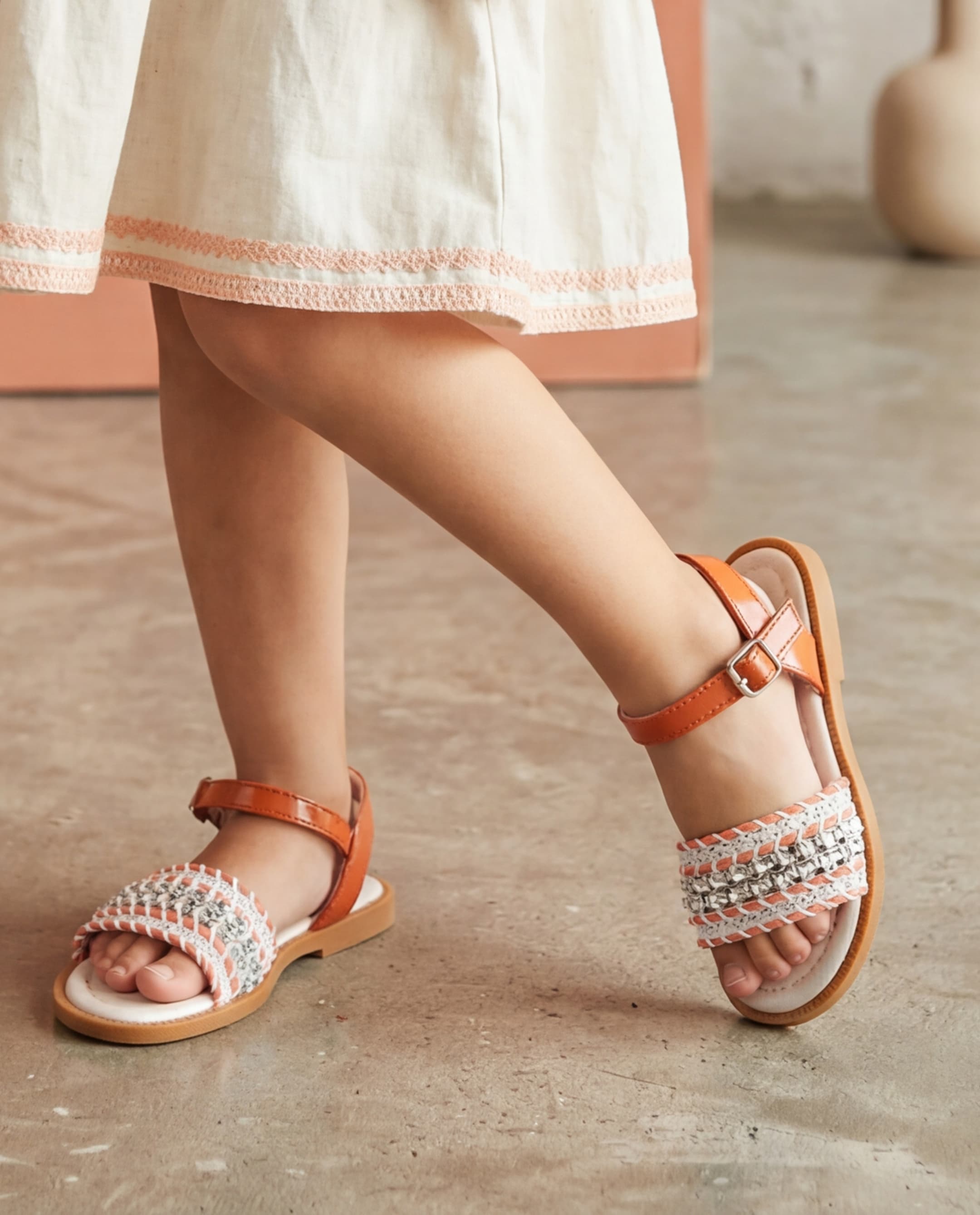 Orange Highlight Sandal - 33 thumbnail 6