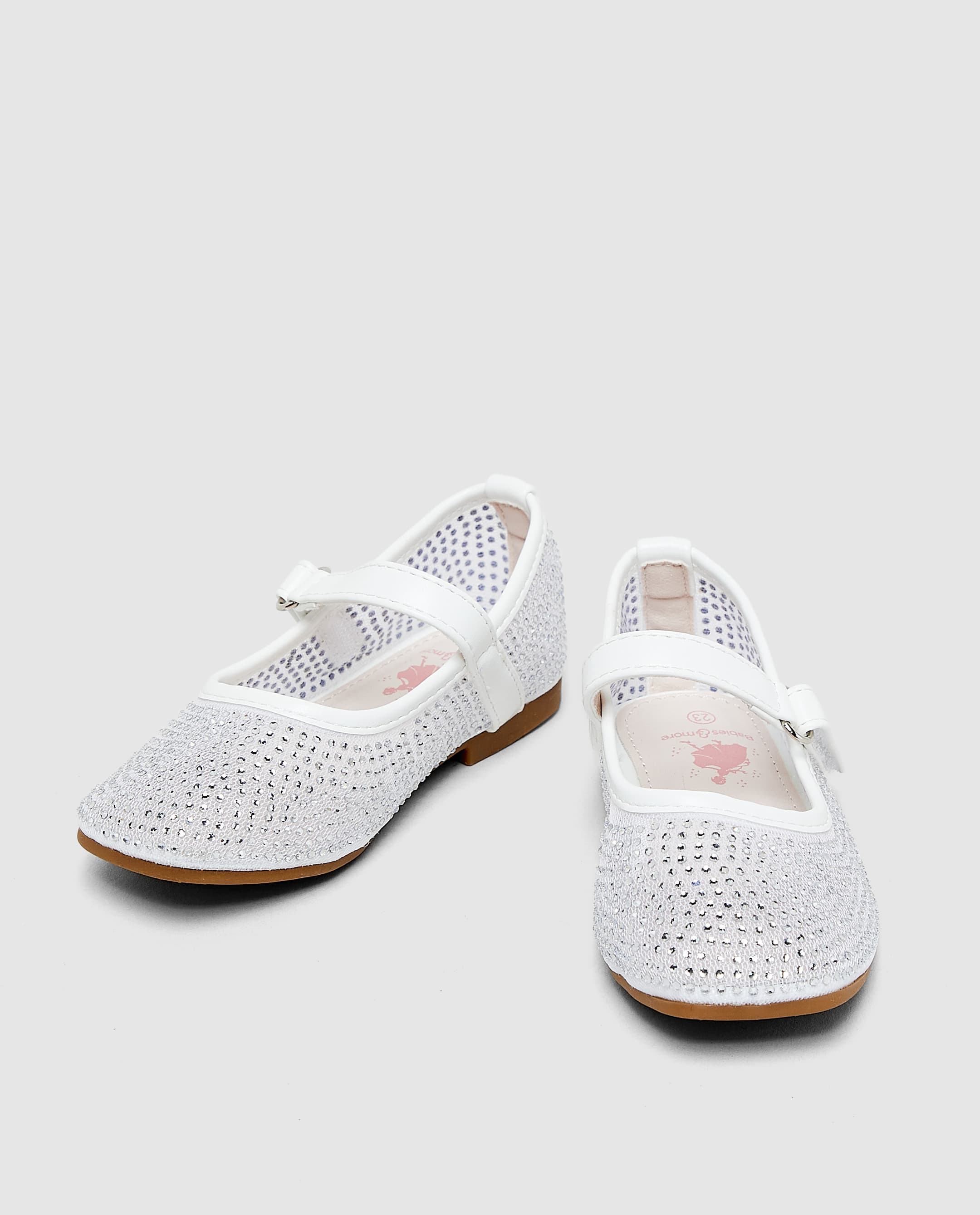 Net Detail Ballerina - White - 25 thumbnail 2