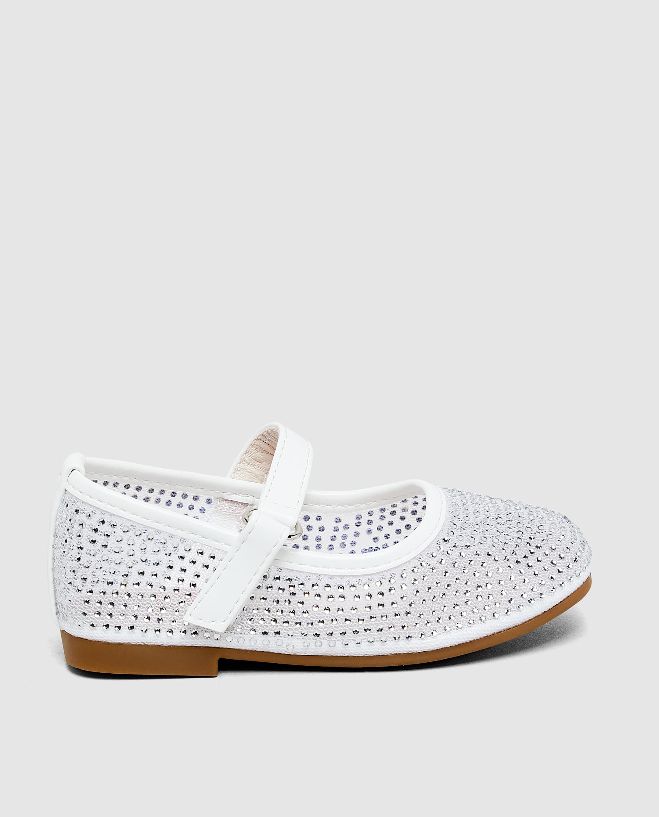 Net Detail Ballerina - White - 25 thumbnail 3