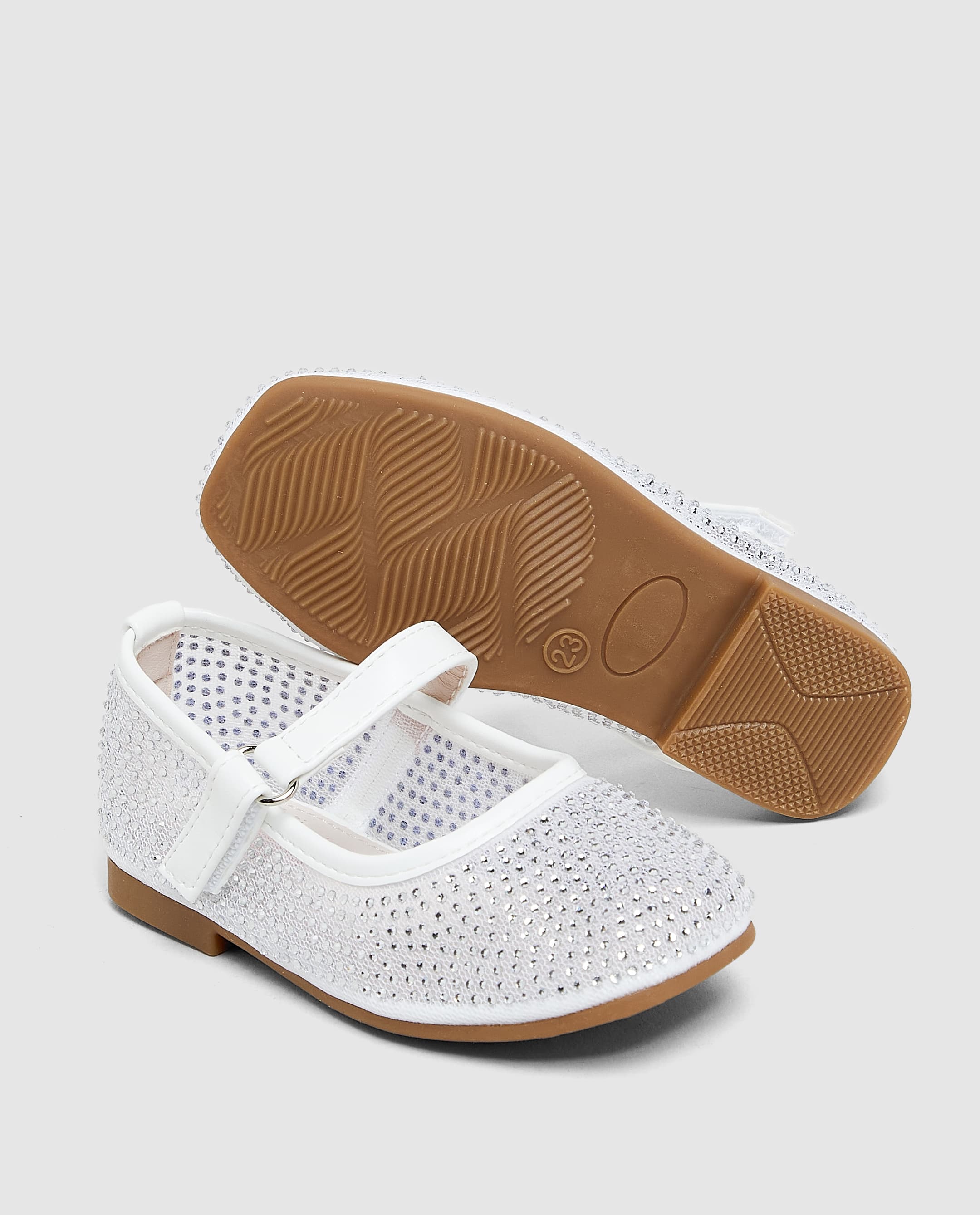 Net Detail Ballerina - White - 25 thumbnail 4