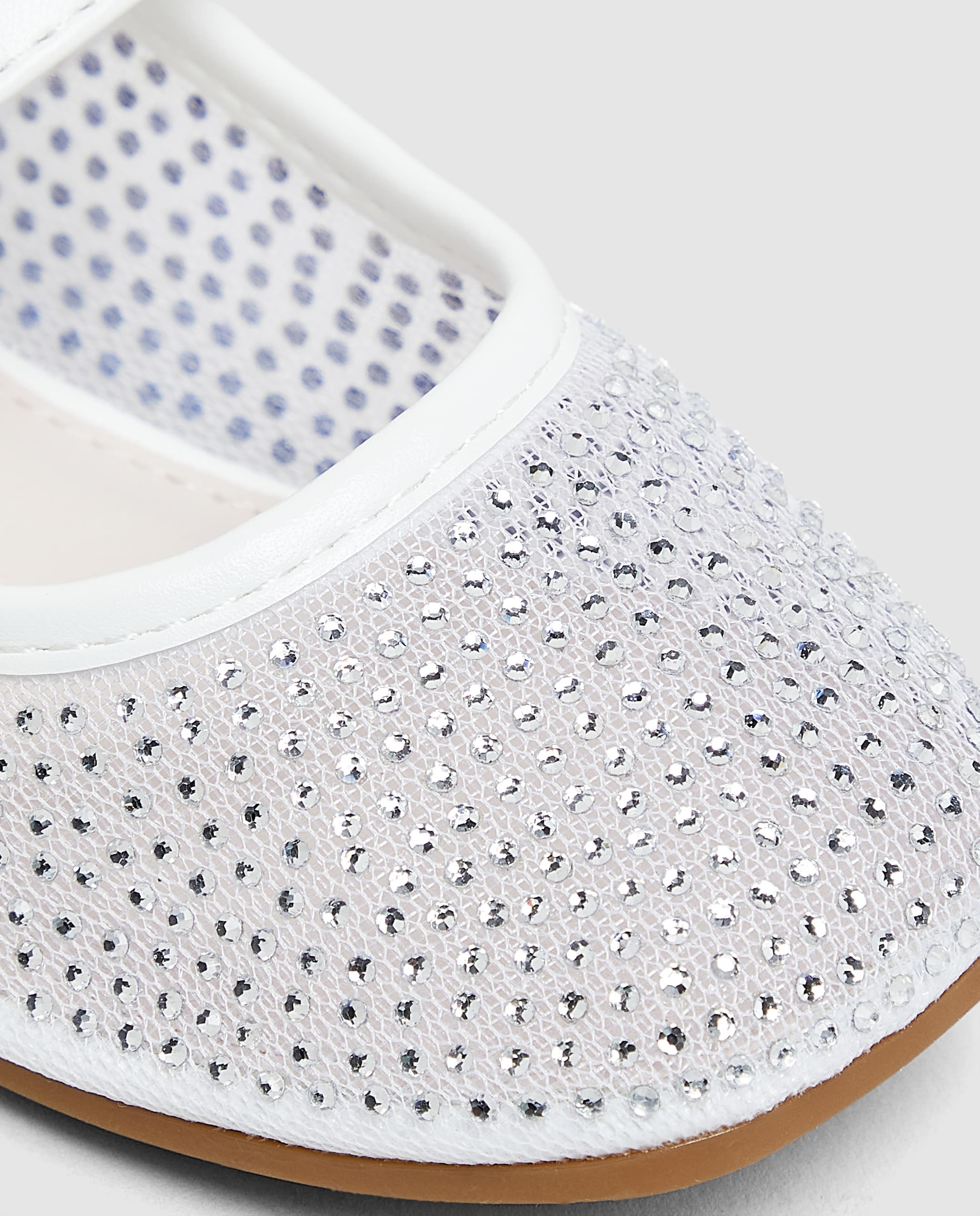 Net Detail Ballerina - White - 25 thumbnail 5