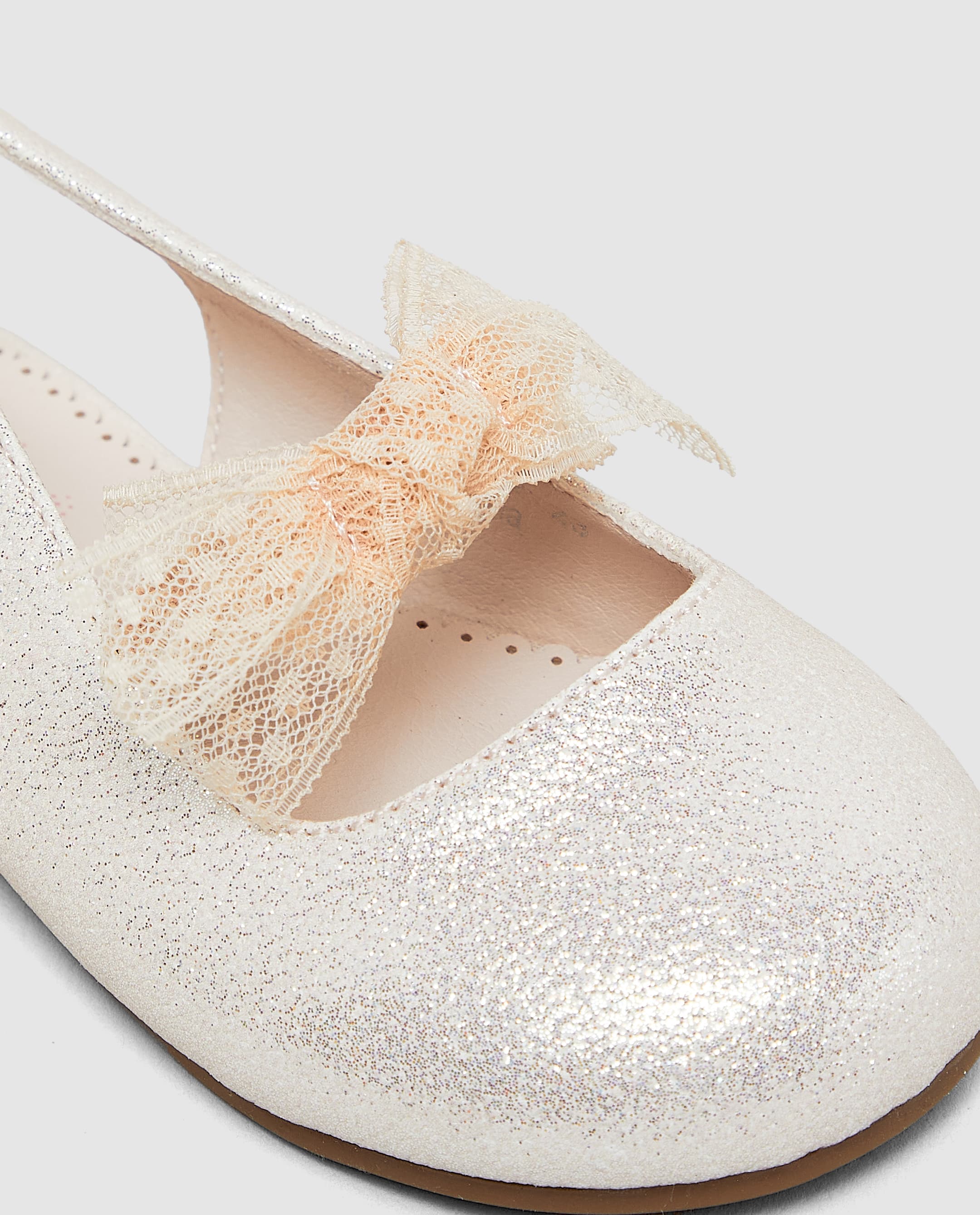 Pink Slingback Shoe with Bow Detail - 25 thumbnail 5