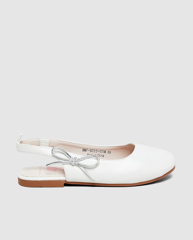 Slingback Ballerina - White - 33 thumbnail 3