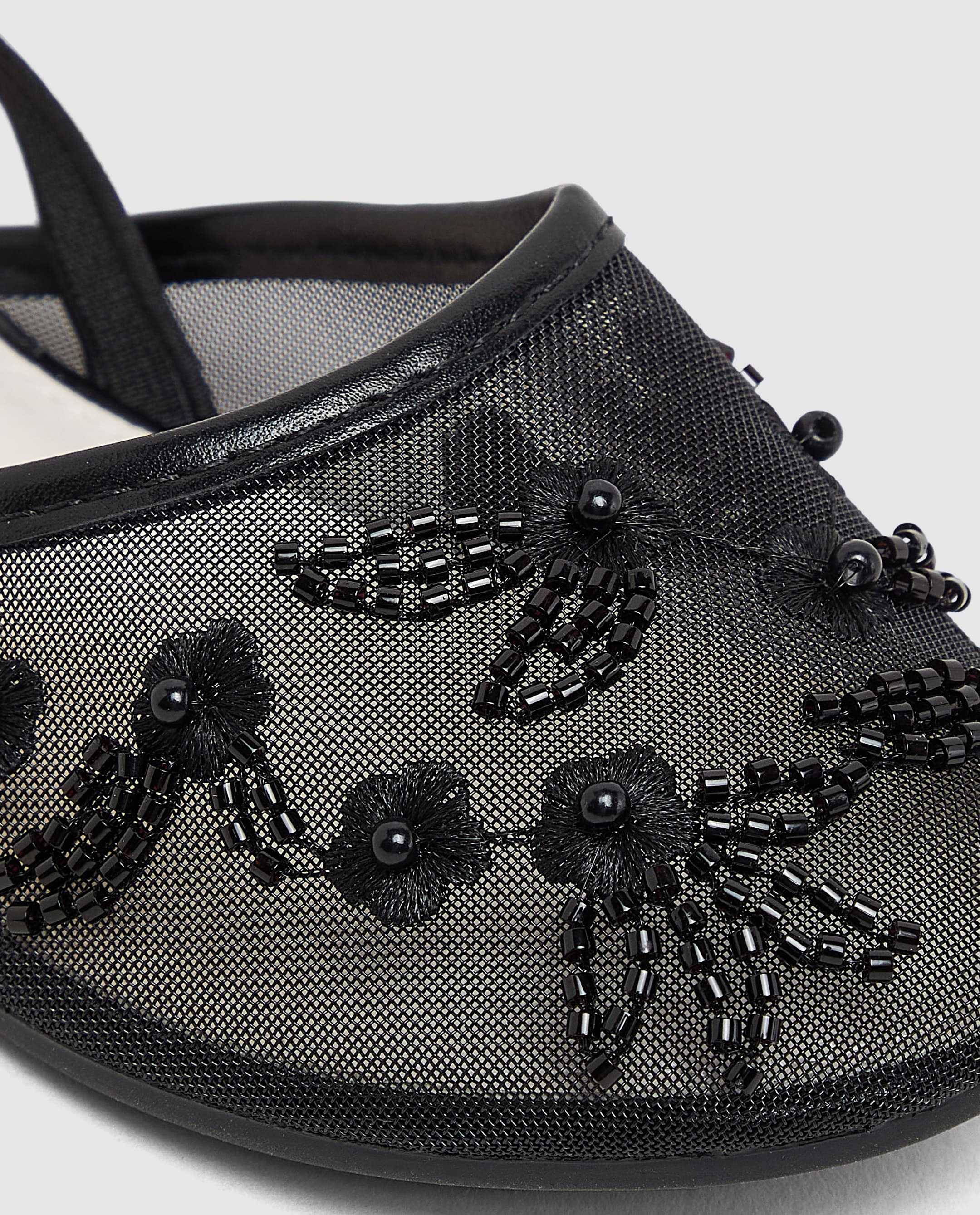 Net Detail Sandal - Black - 33 thumbnail 5