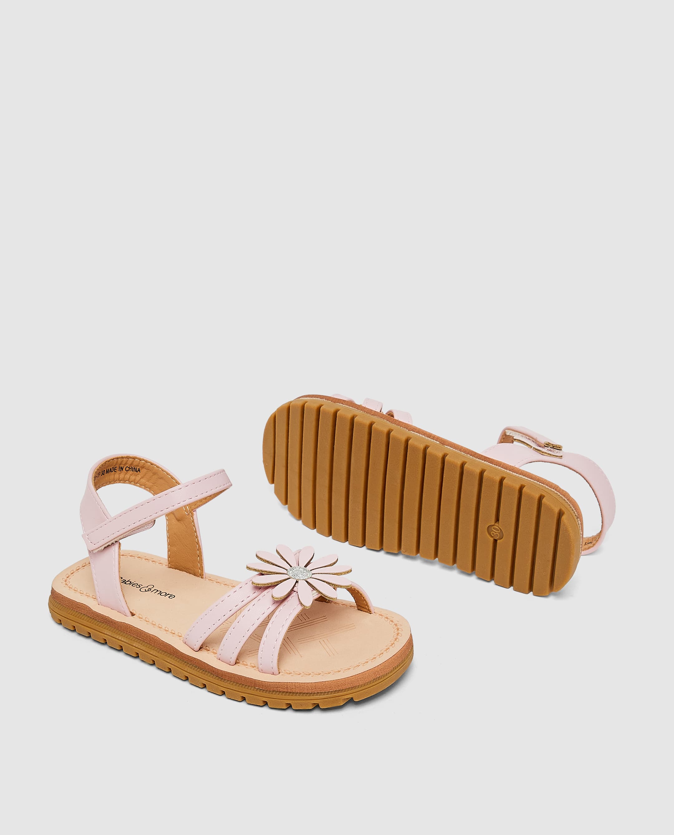 Sandal with Flower Detail - Pink 33 thumbnail 4