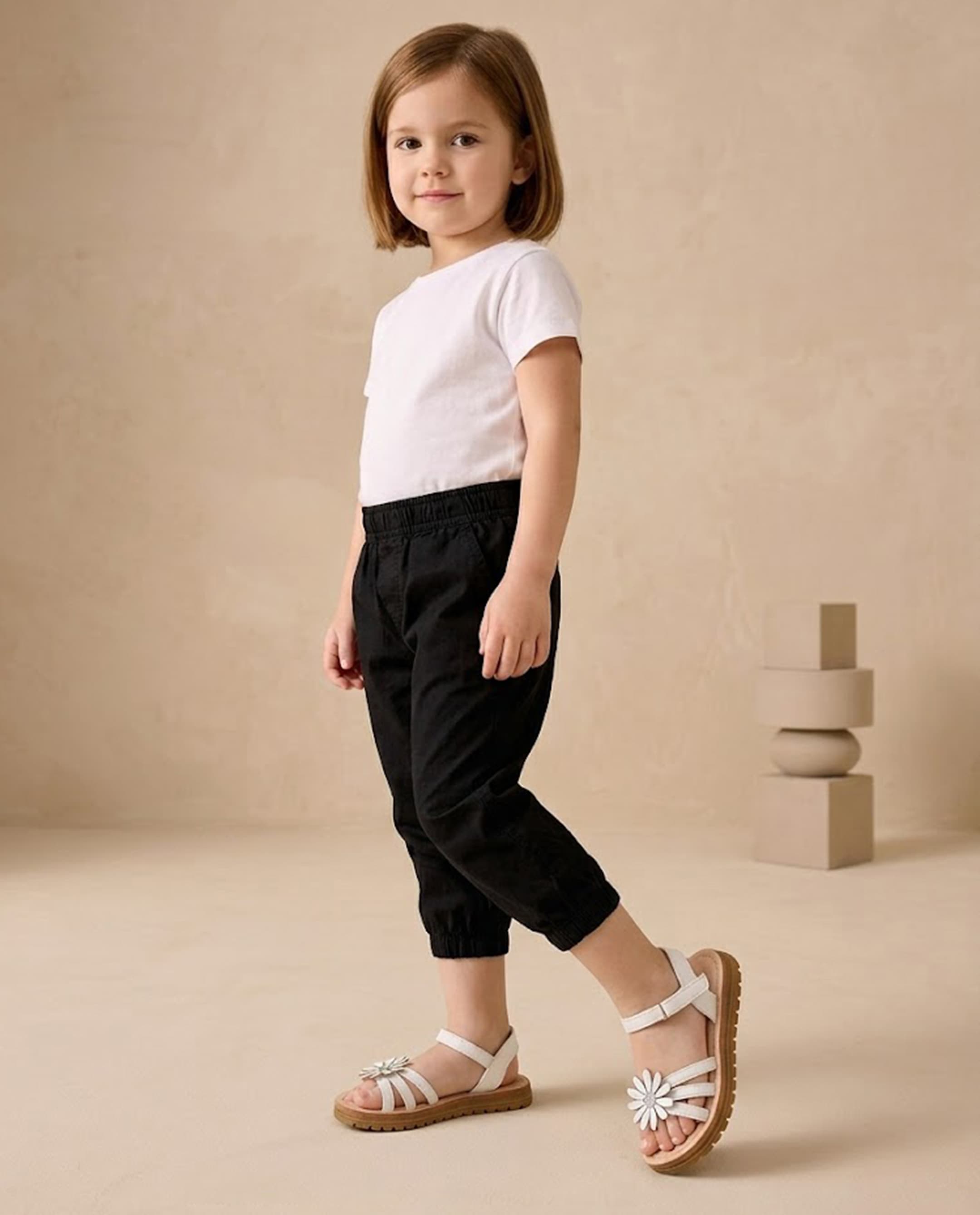 Sandal with Flower Detail - White 33 thumbnail 7