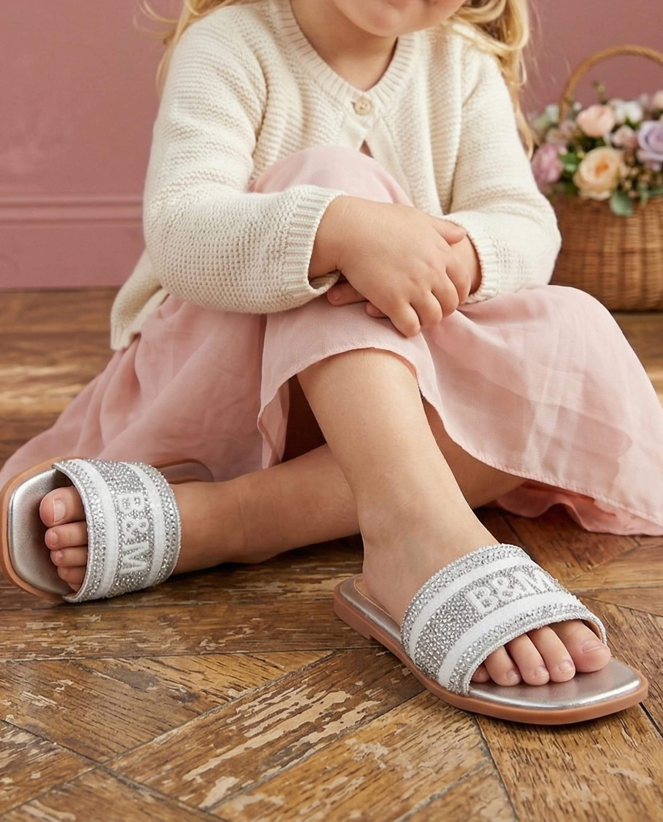 Rhinestone Sandal Silver - 33 thumbnail 6