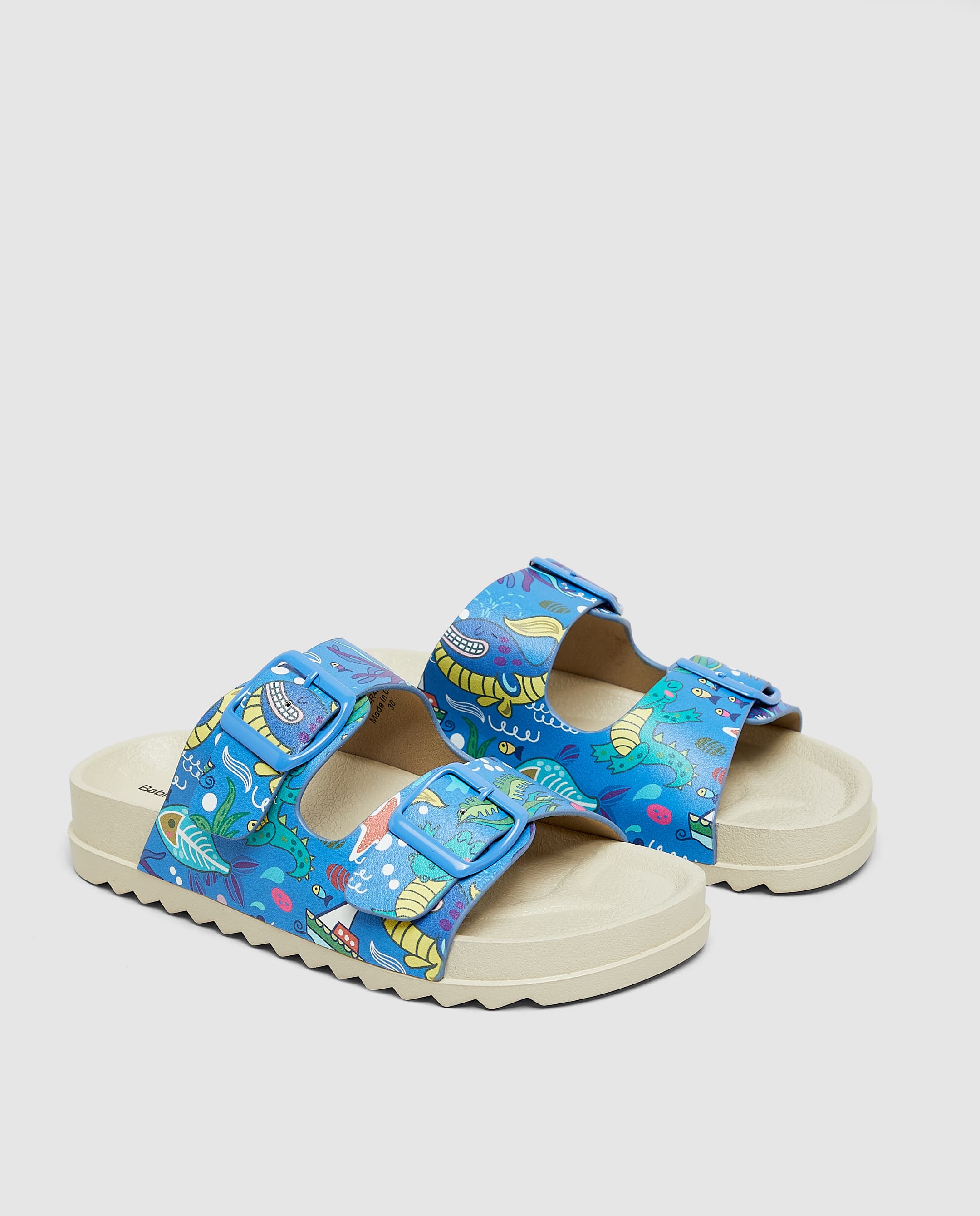 Eva Printed Sandal - Blue - 33