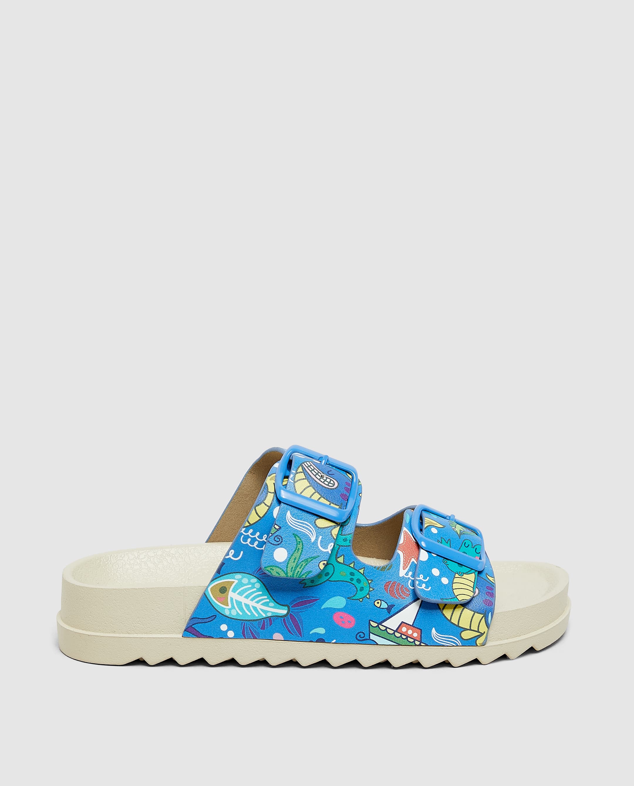 Eva Printed Sandal - Blue - 33 thumbnail 3
