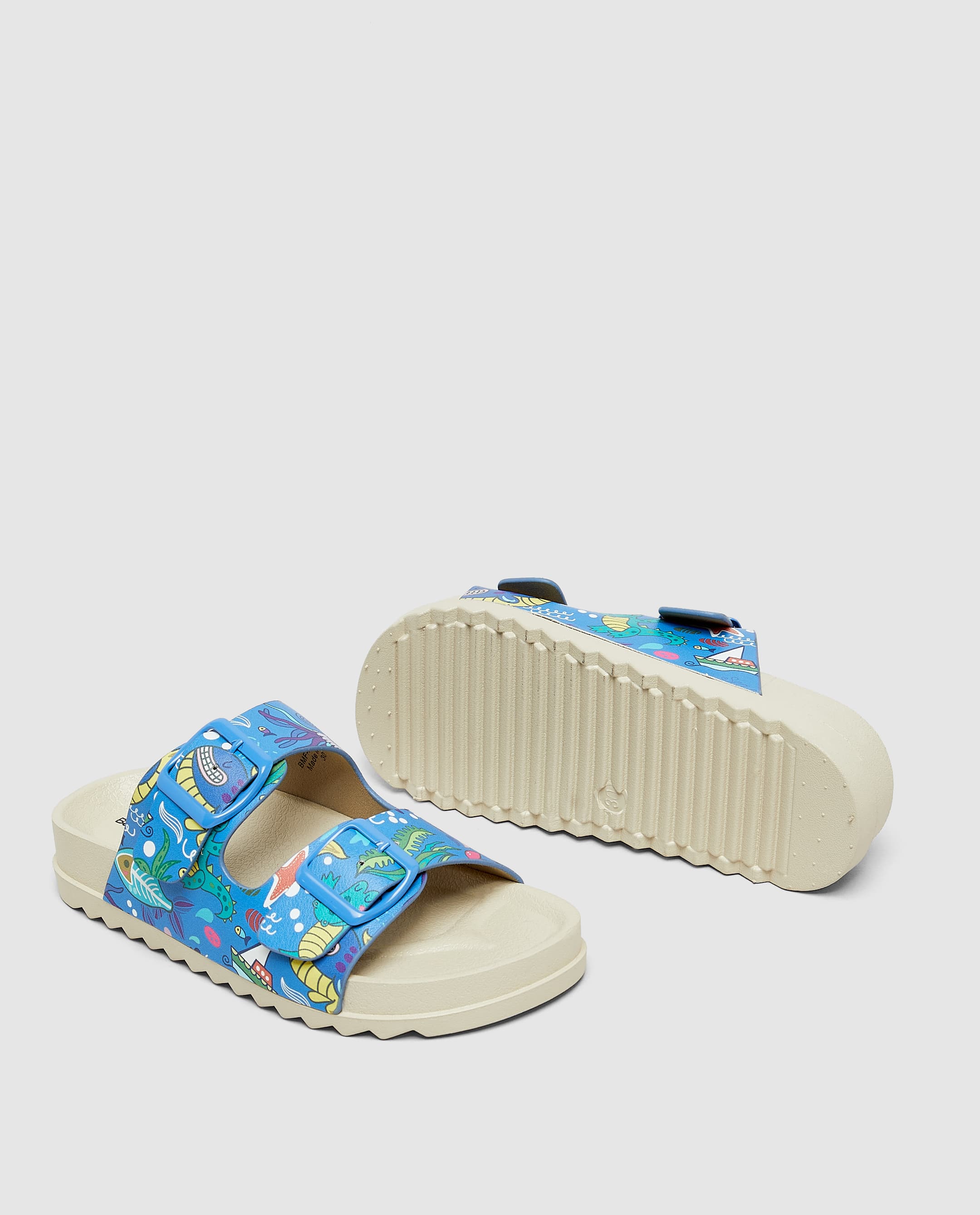 Eva Printed Sandal - Blue - 33 thumbnail 4