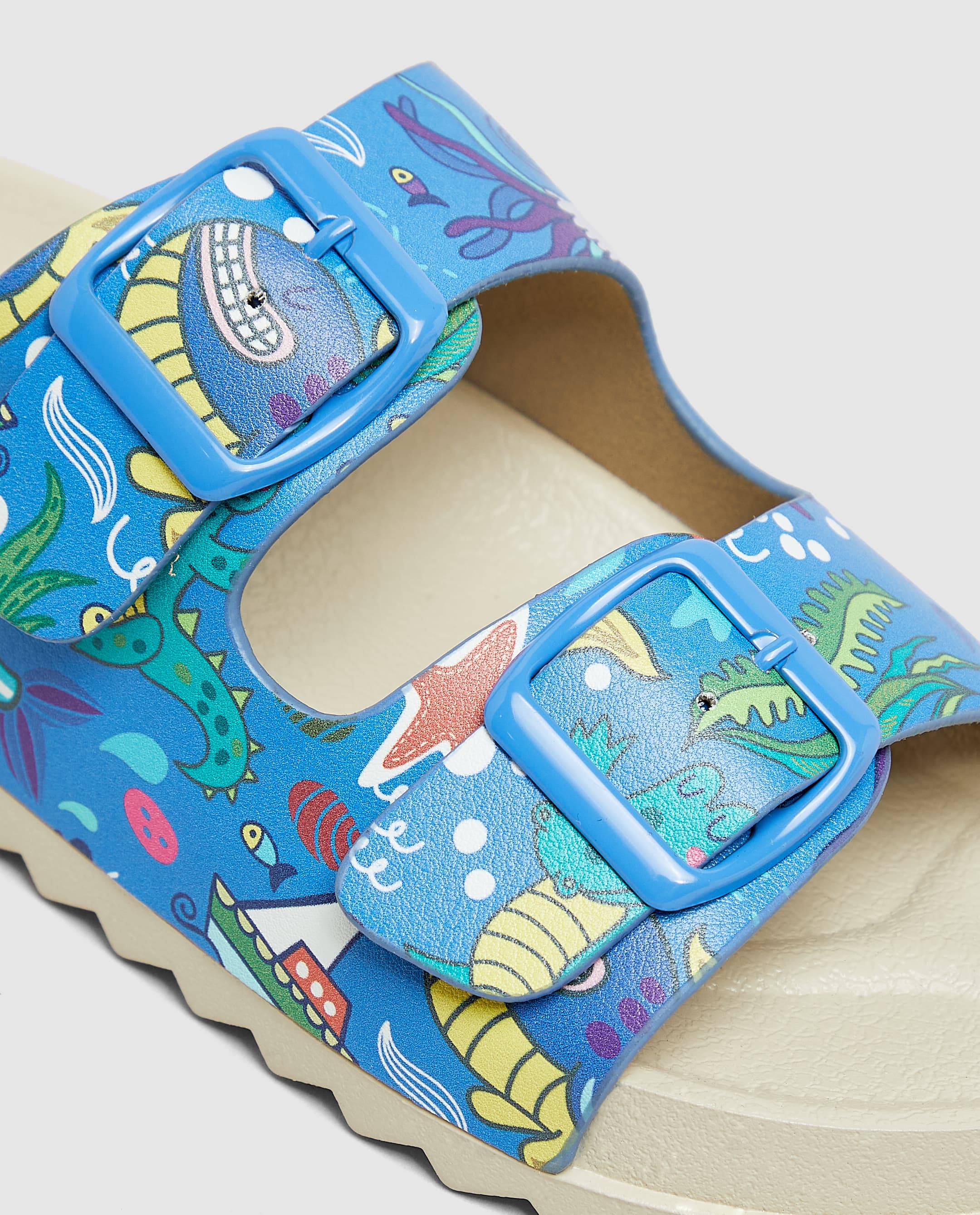 Eva Printed Sandal - Blue - 33 thumbnail 5