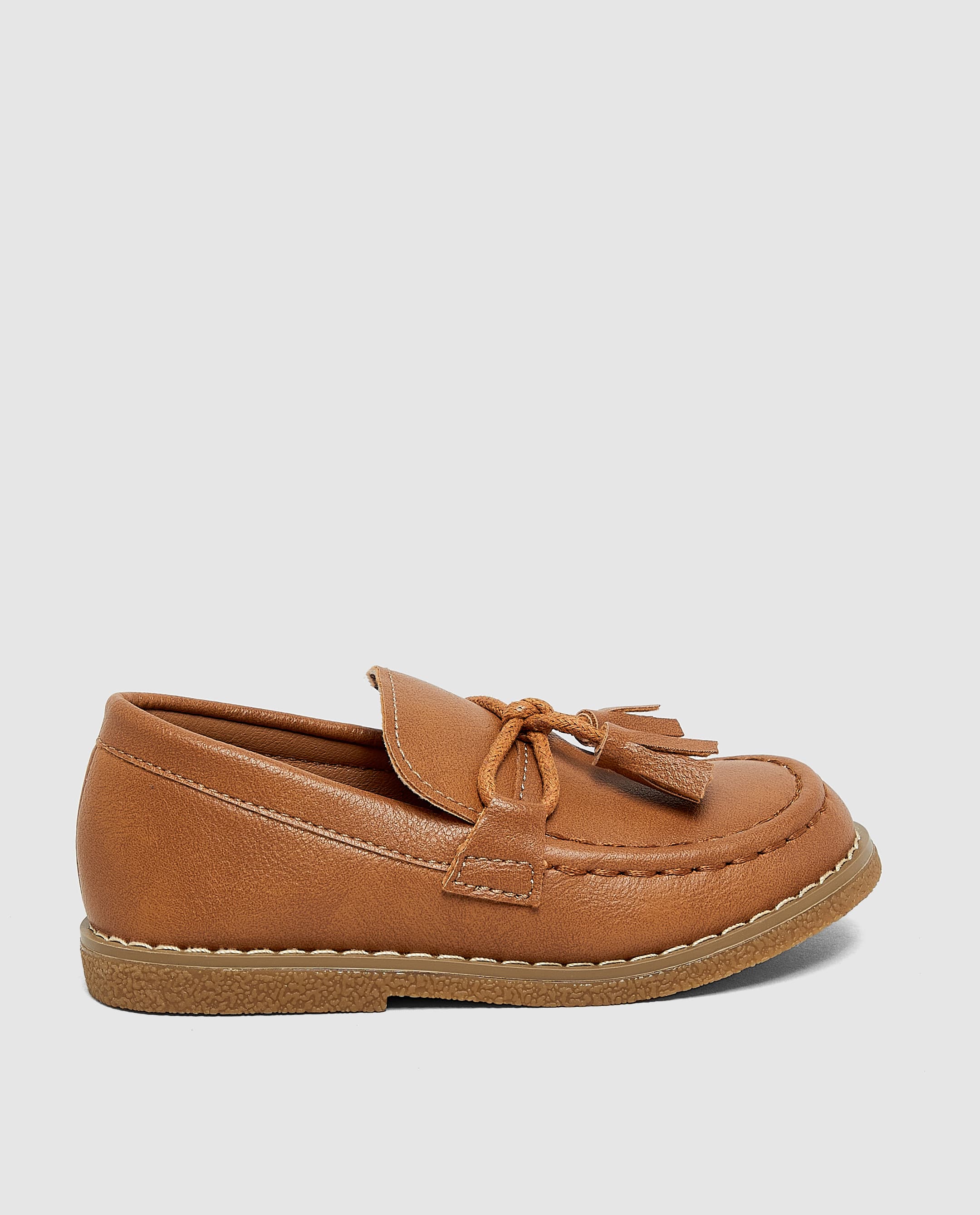 Brown Loafers with Tussel - 25 thumbnail 3
