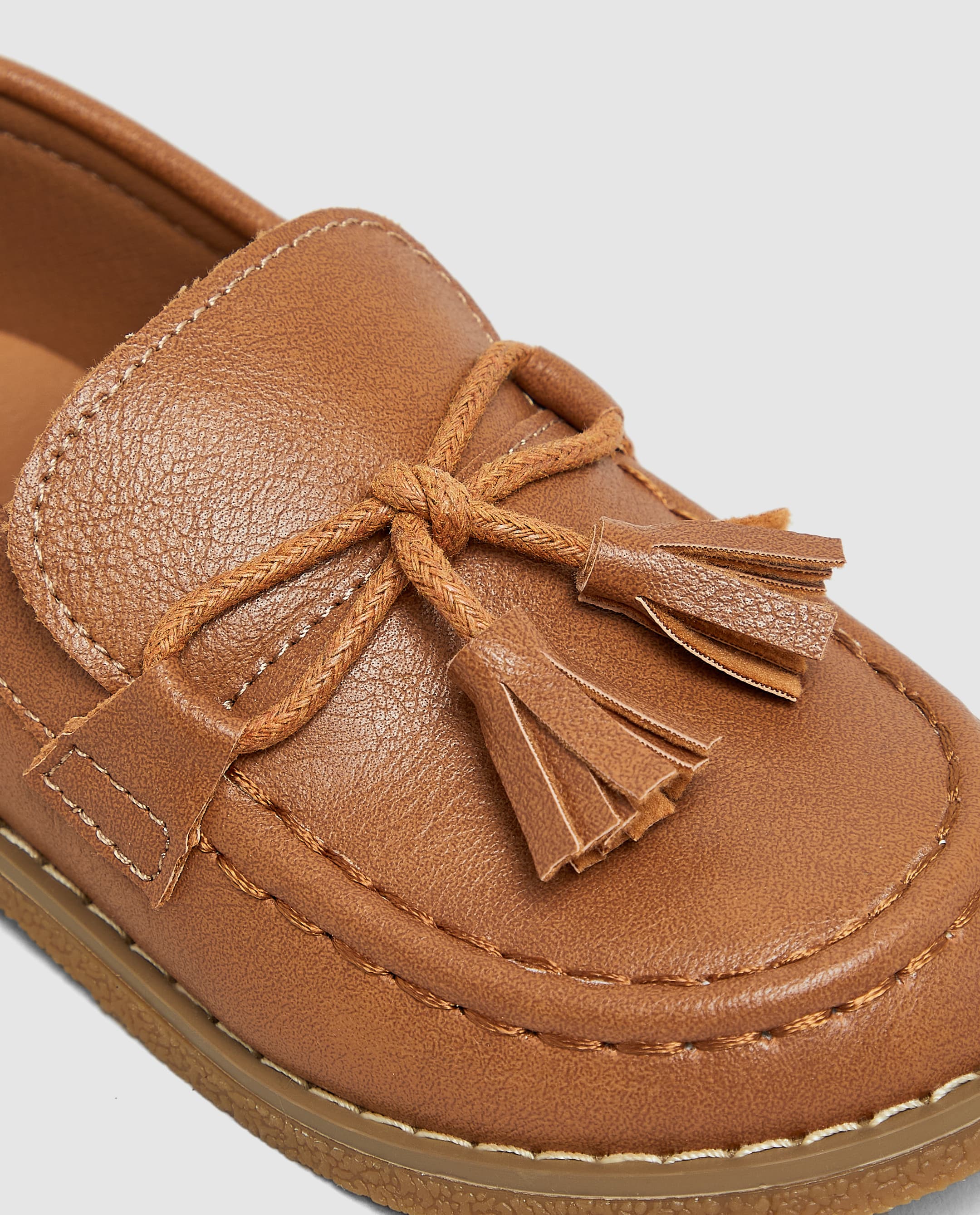 Brown Loafers with Tussel - 25 thumbnail 5