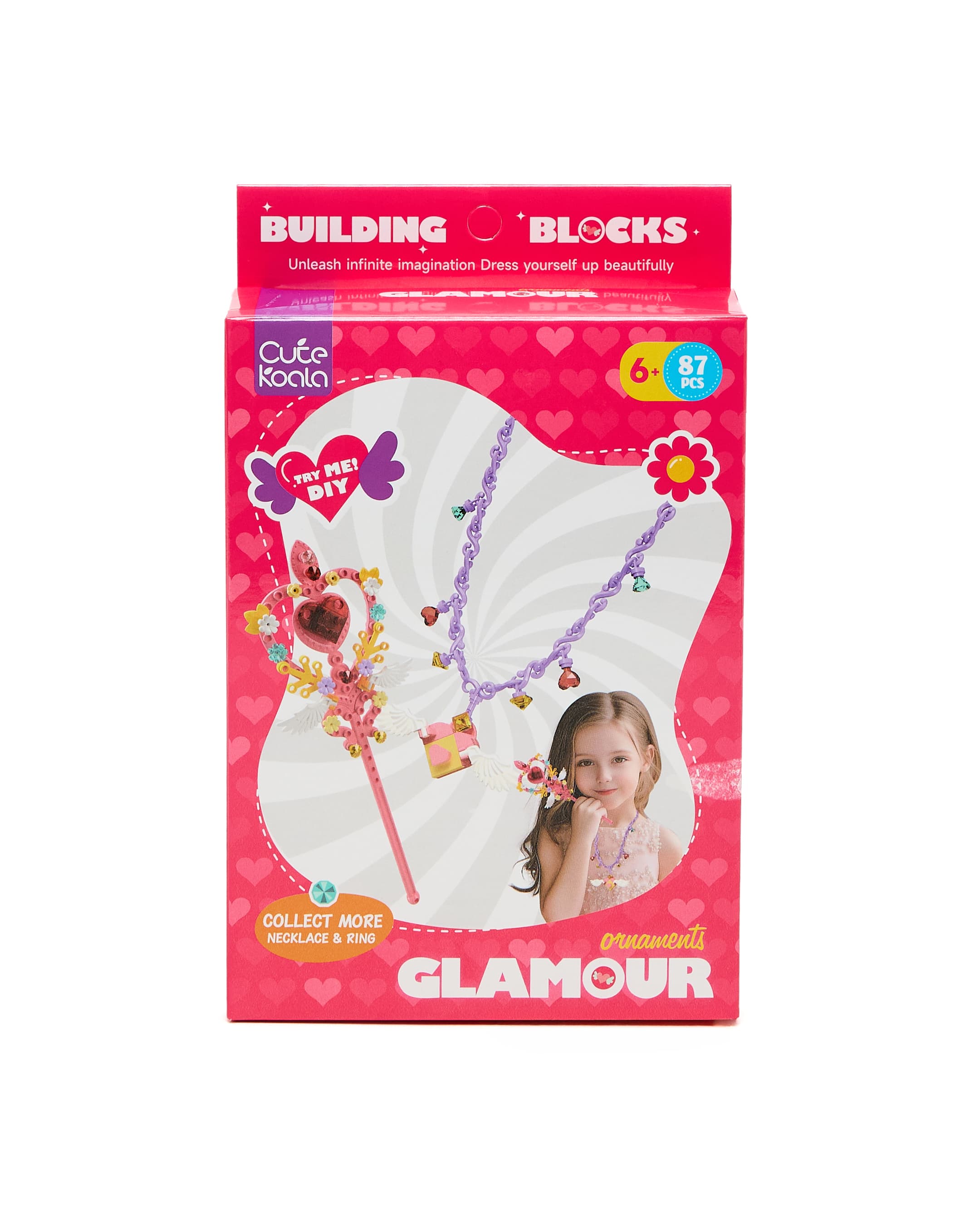 Diy Buliding Block Set - 87 Pcs