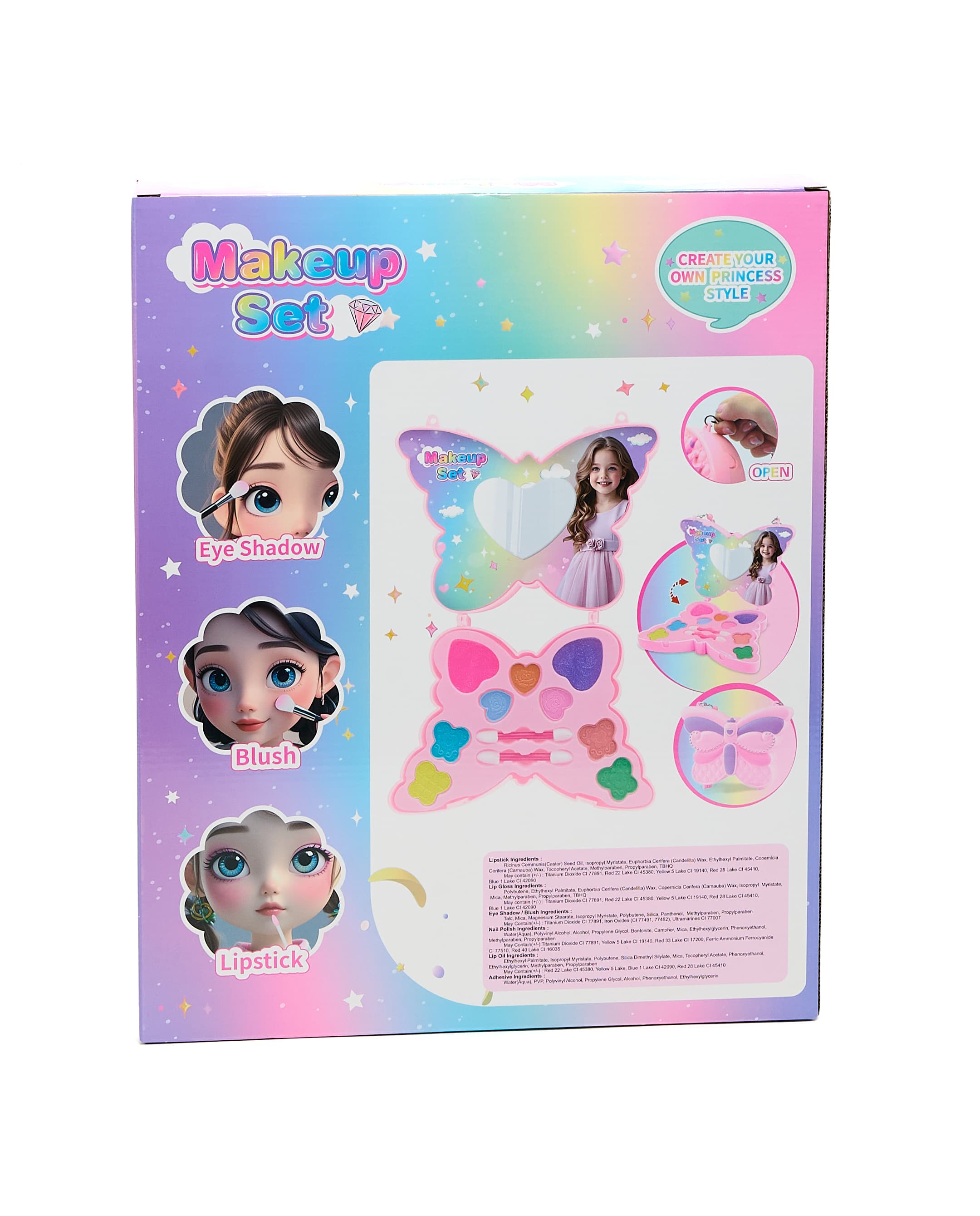 Make Up Set Butterfly thumbnail 2