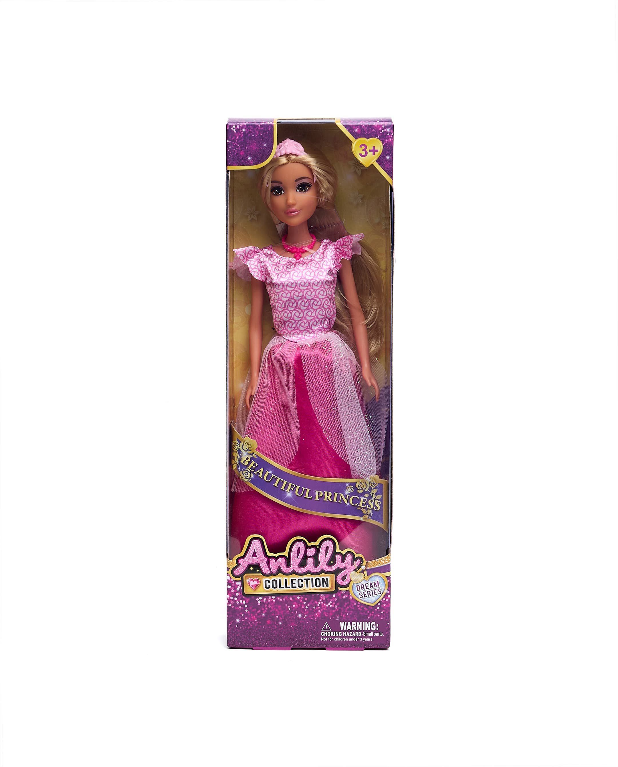 11.5 Inch Doll Princess - Pink