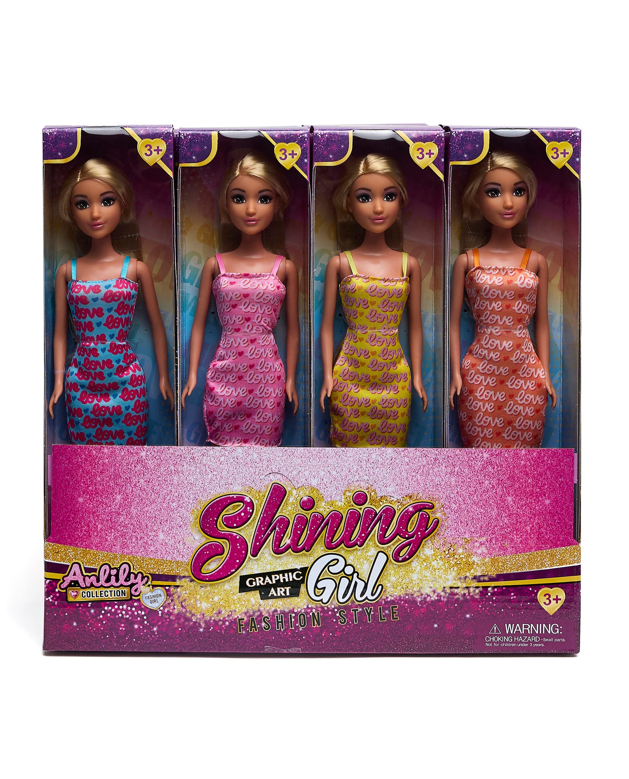 11.5 Inch Doll 4 Assorted - 12 Pcs - Display