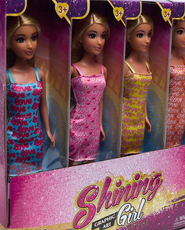 11.5 Inch Doll 4 Assorted - 12 Pcs - Display thumbnail 2