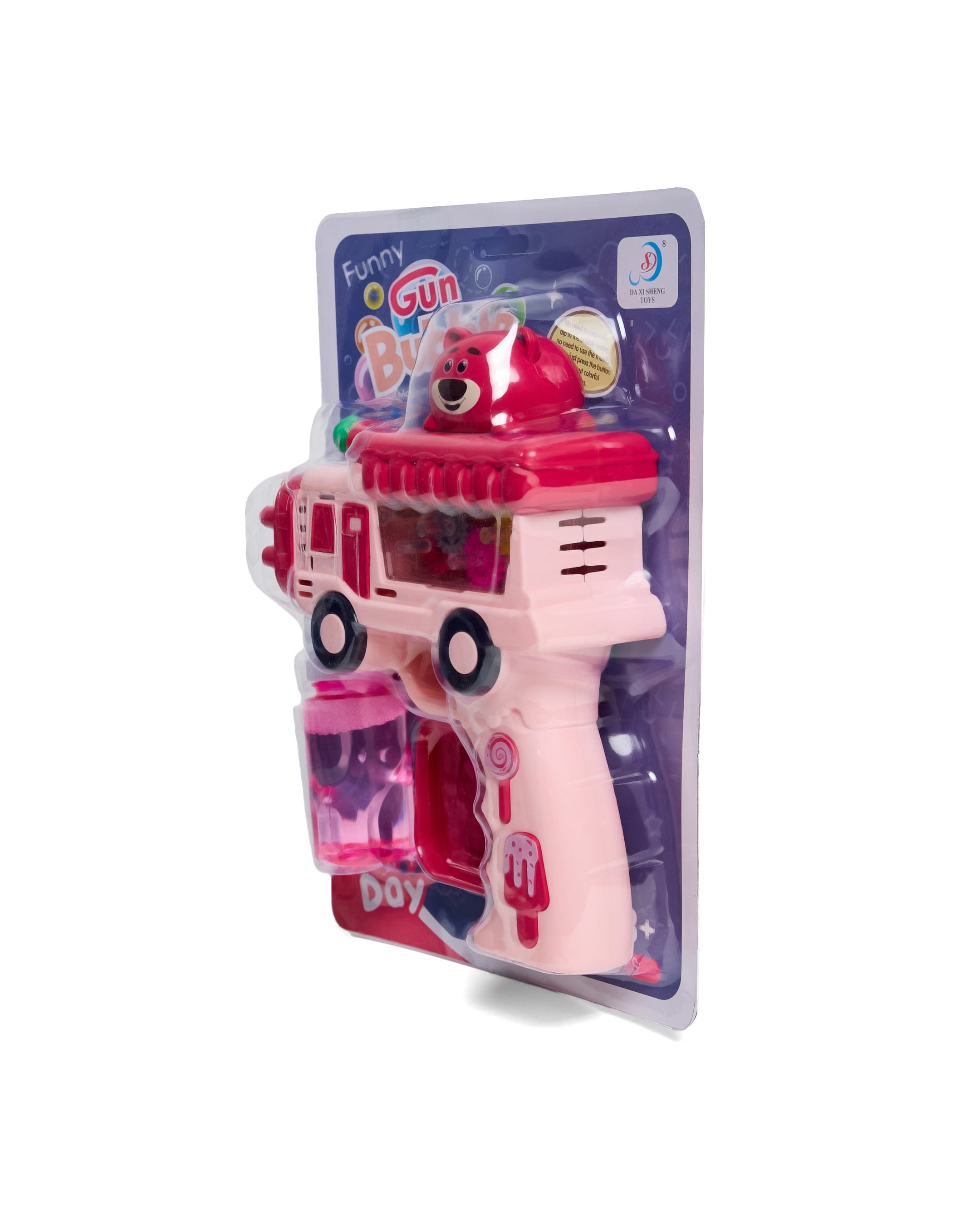 B/O BUBBLE GUN SET WITH LIGHT 2COLOR thumbnail 3