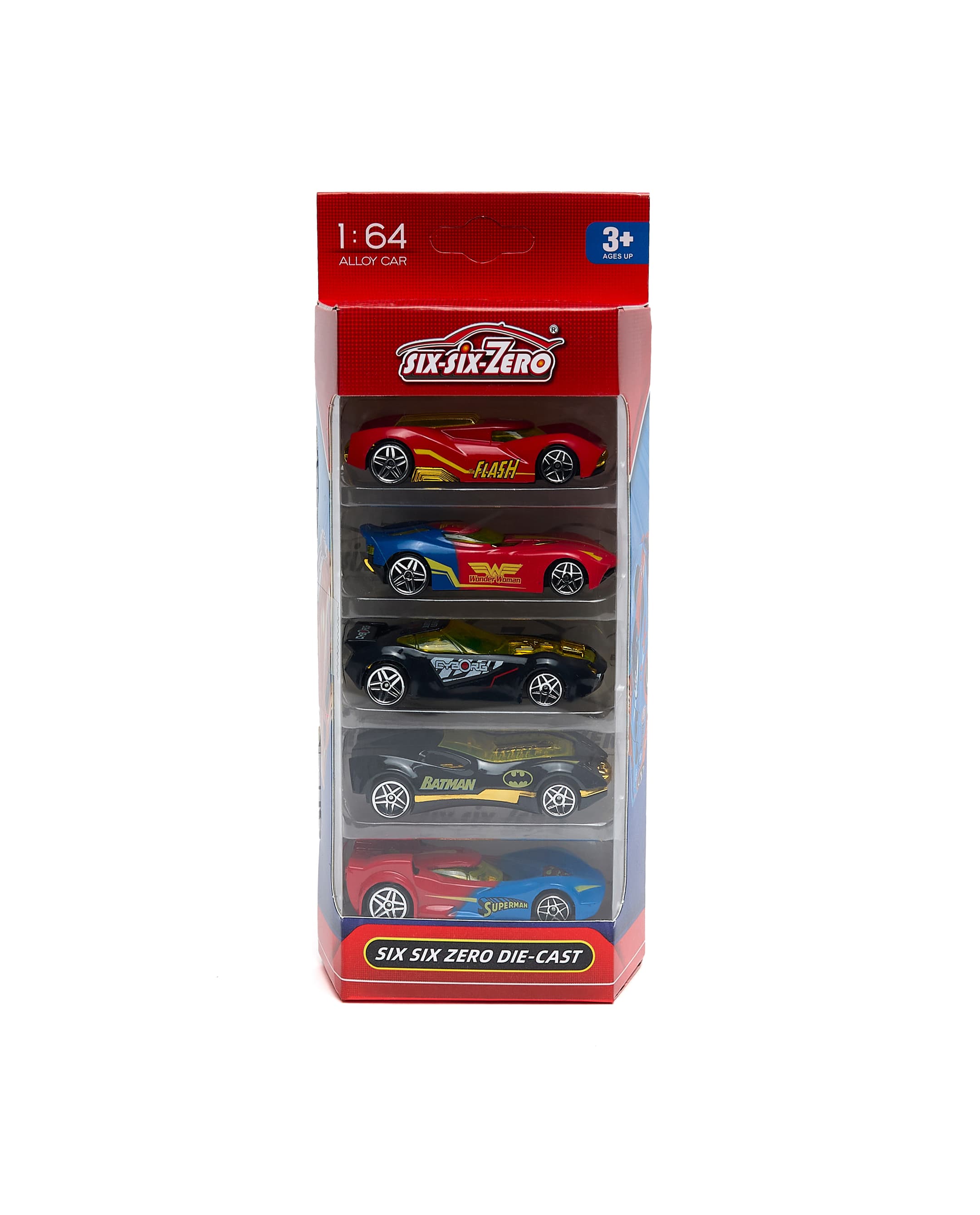 1:64 Die Cast Car Set 6 Assorted 5 Pcs thumbnail 5