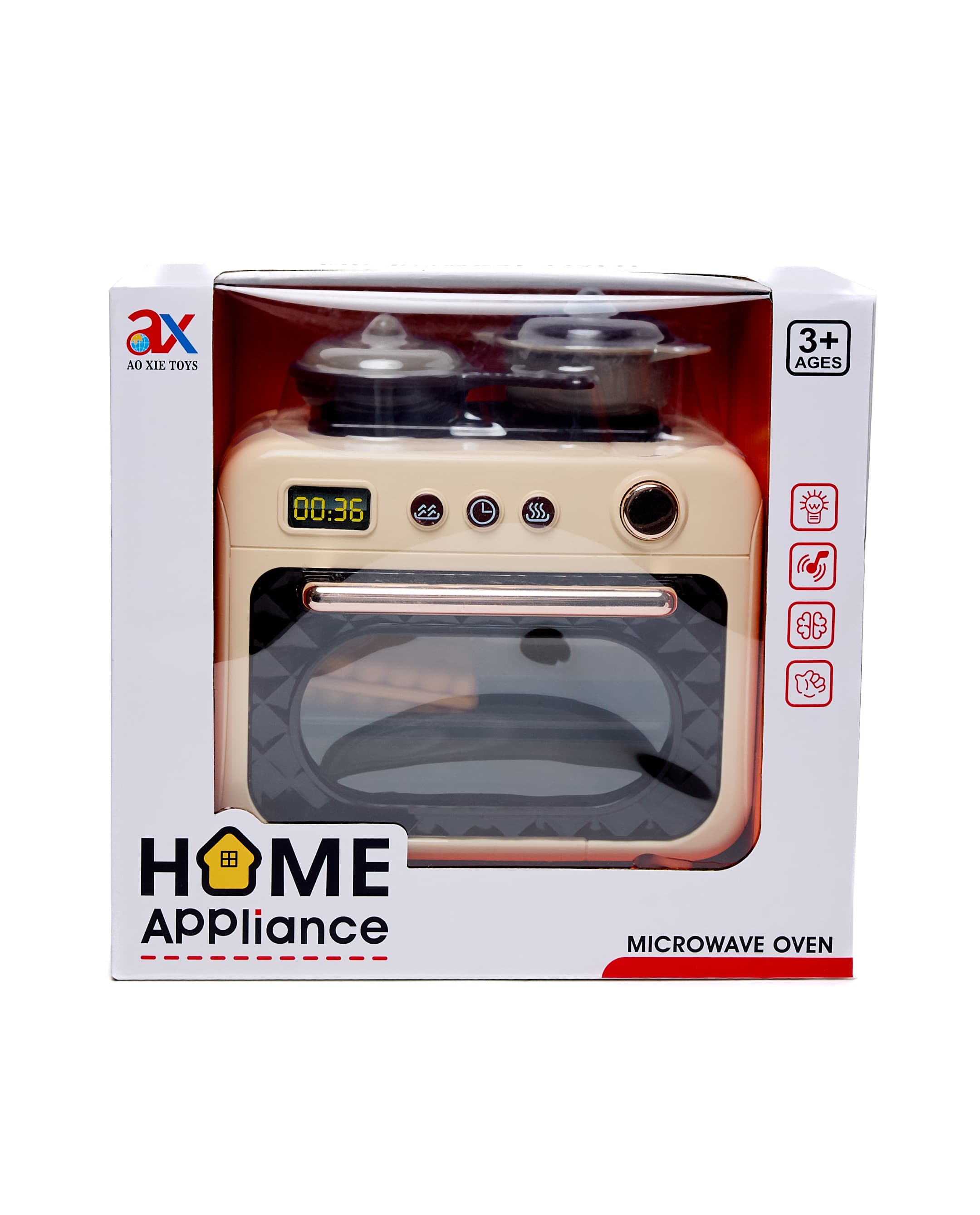 Microwave Oven with Light and Music