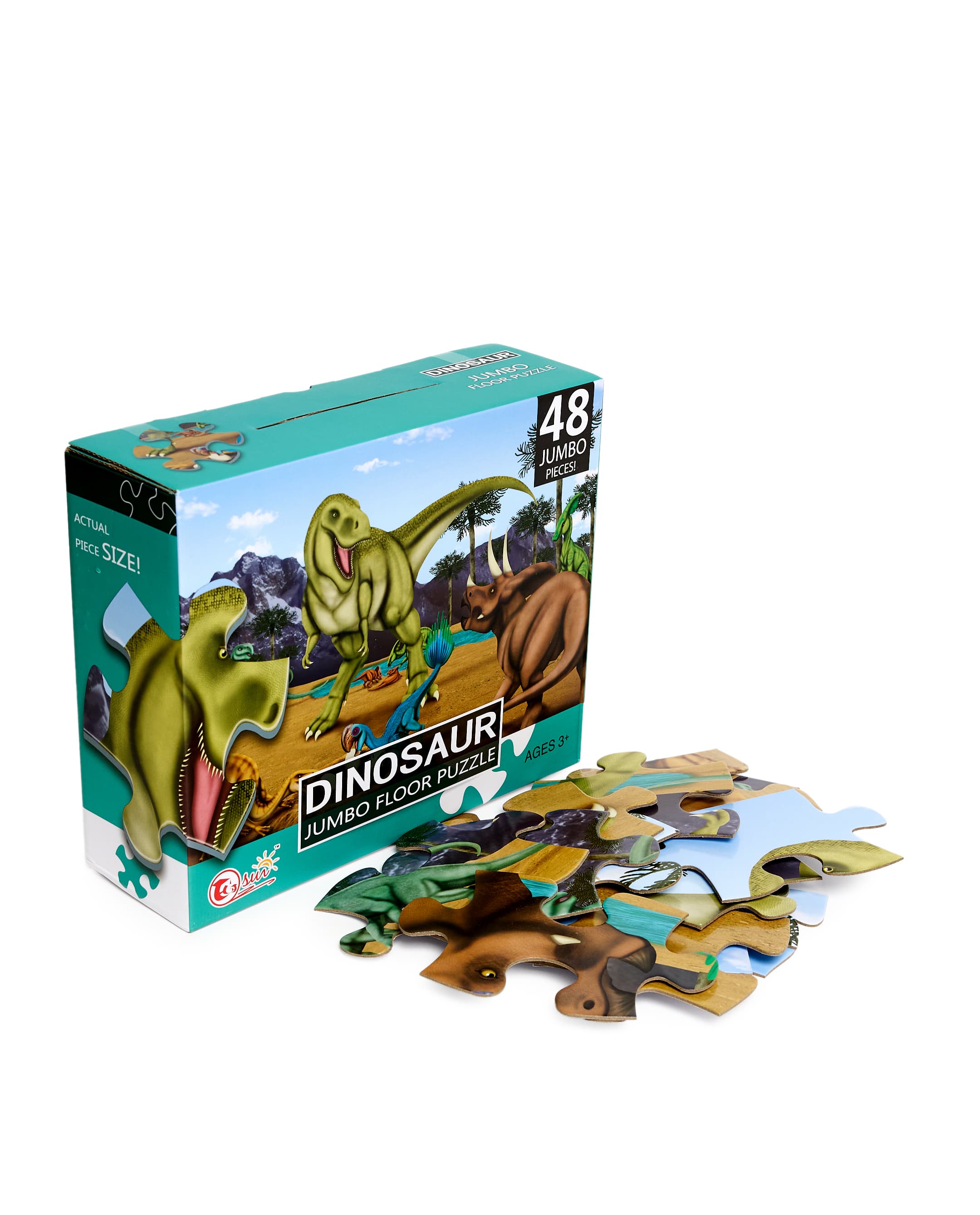 DINOSAUR PUZZLE 48PCS thumbnail 2