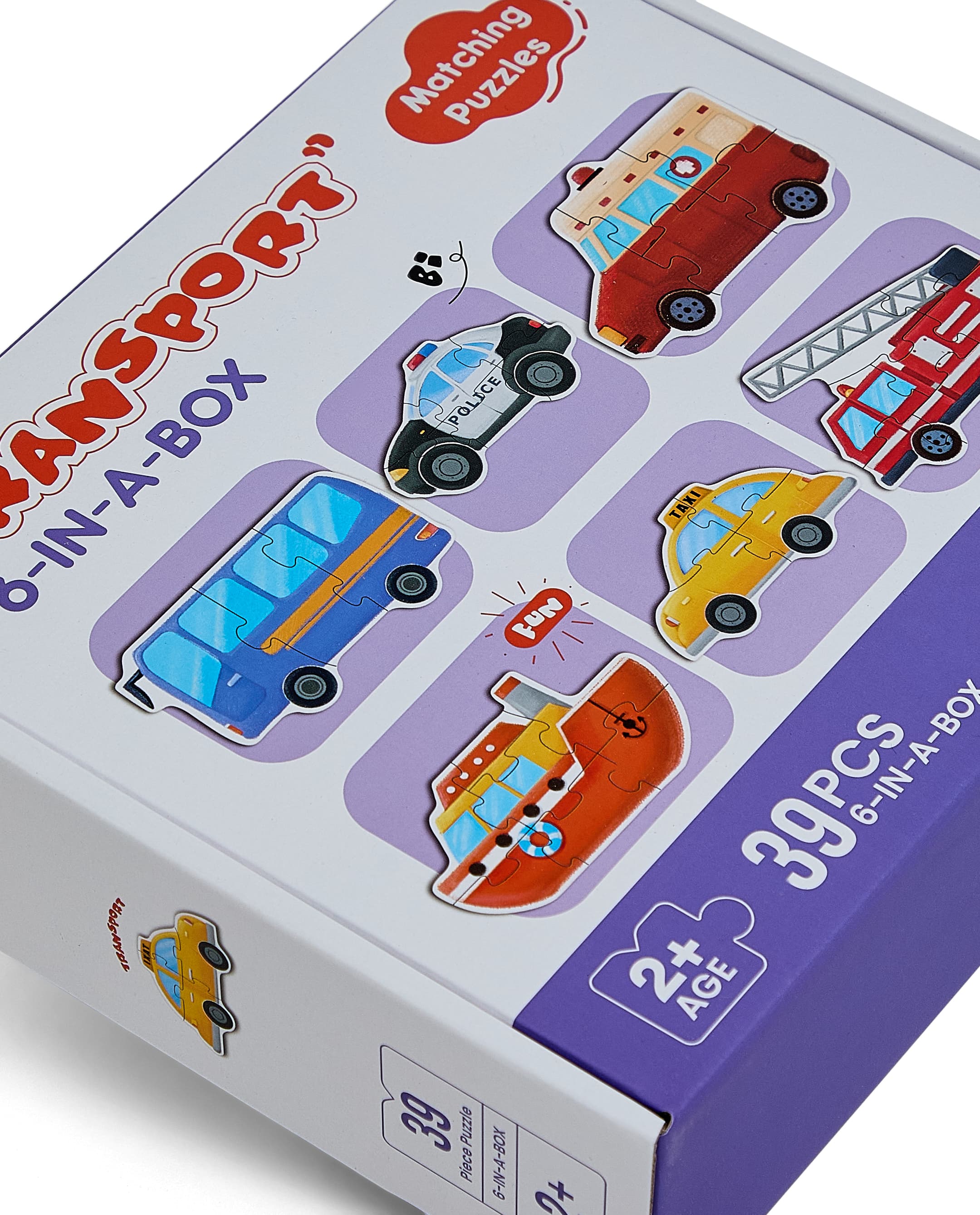 TRANSPORTATION MATCHING PUZZLE - 39PCS thumbnail 5