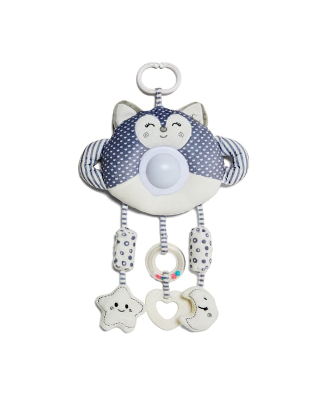 BABY CLAM HANG BELL WITH LIGHT & MUSIC- FOX thumbnail 1