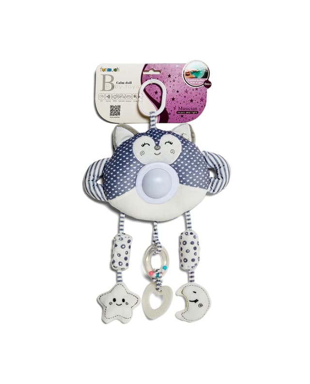 BABY CLAM HANG BELL WITH LIGHT & MUSIC- FOX thumbnail 5