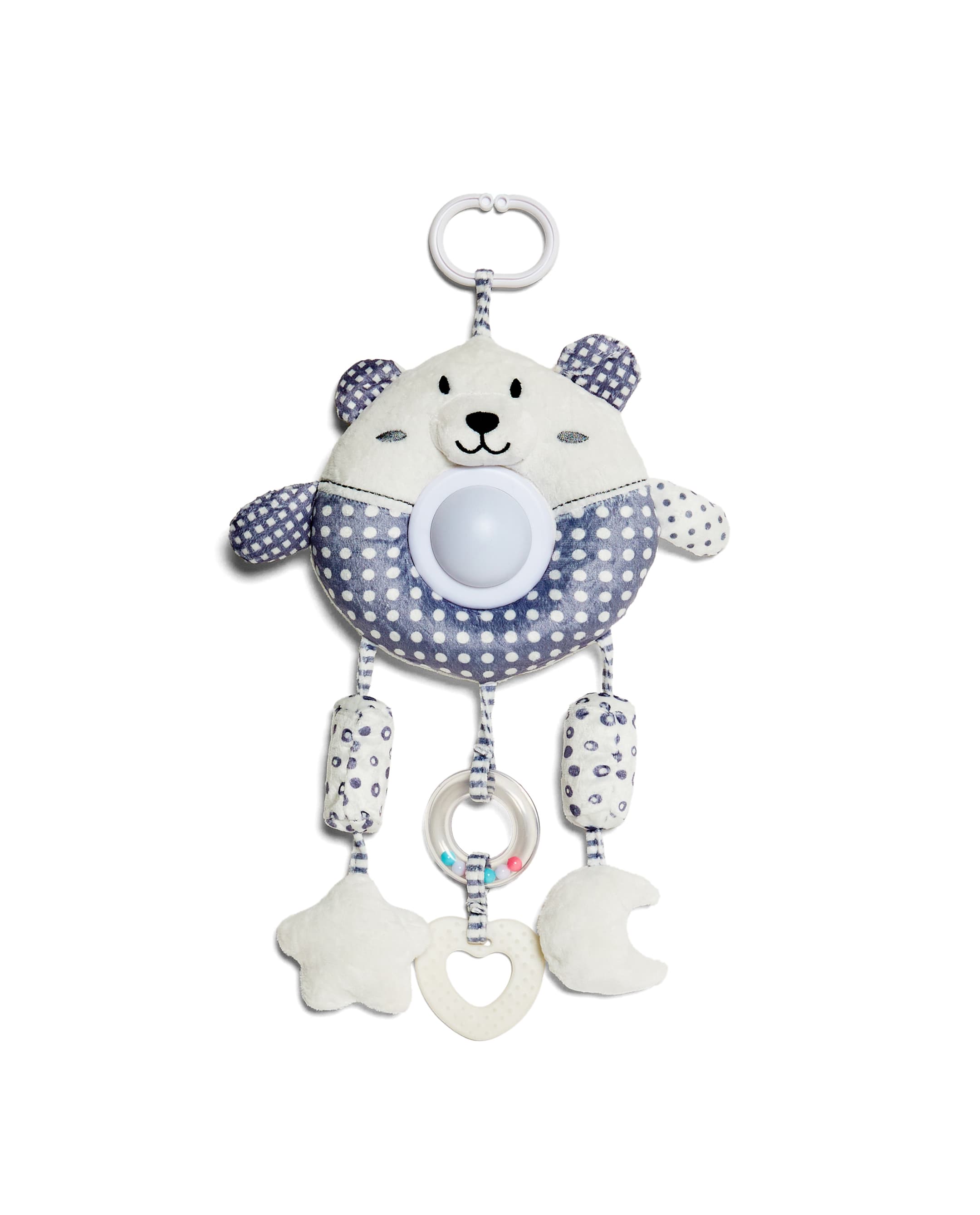 BABY CLAM HANG BELL WITH LIGHT & MUSIC & BELL-BEAR