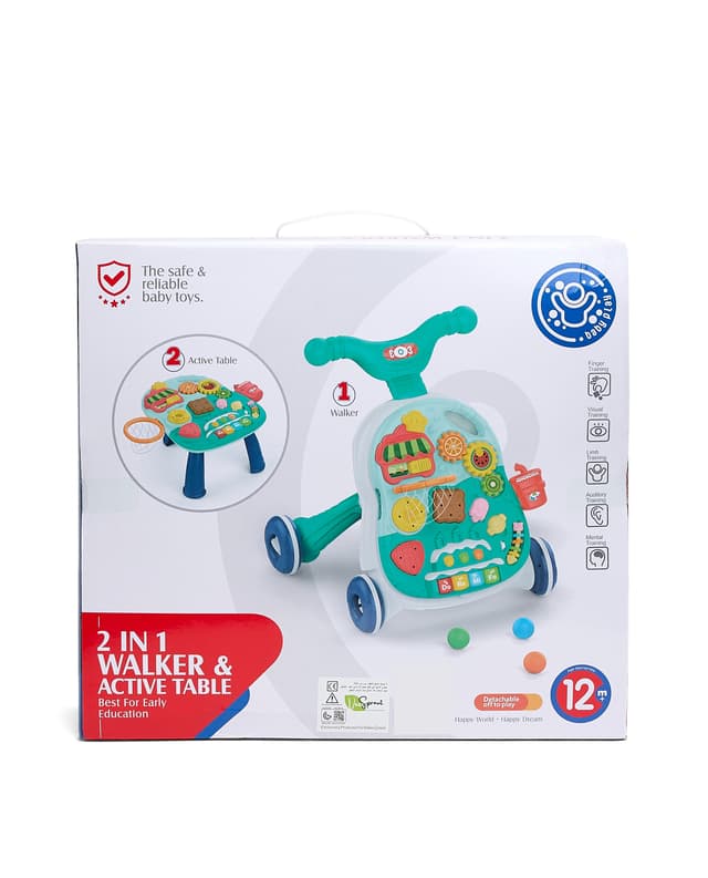 2 in 1 Walker & Activity Table thumbnail 3
