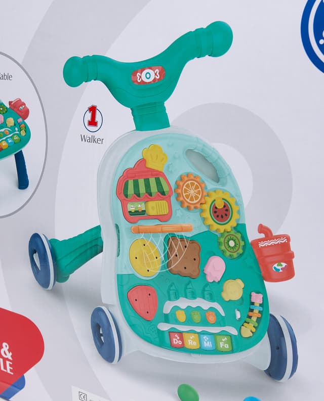 2 in 1 Walker & Activity Table thumbnail 4
