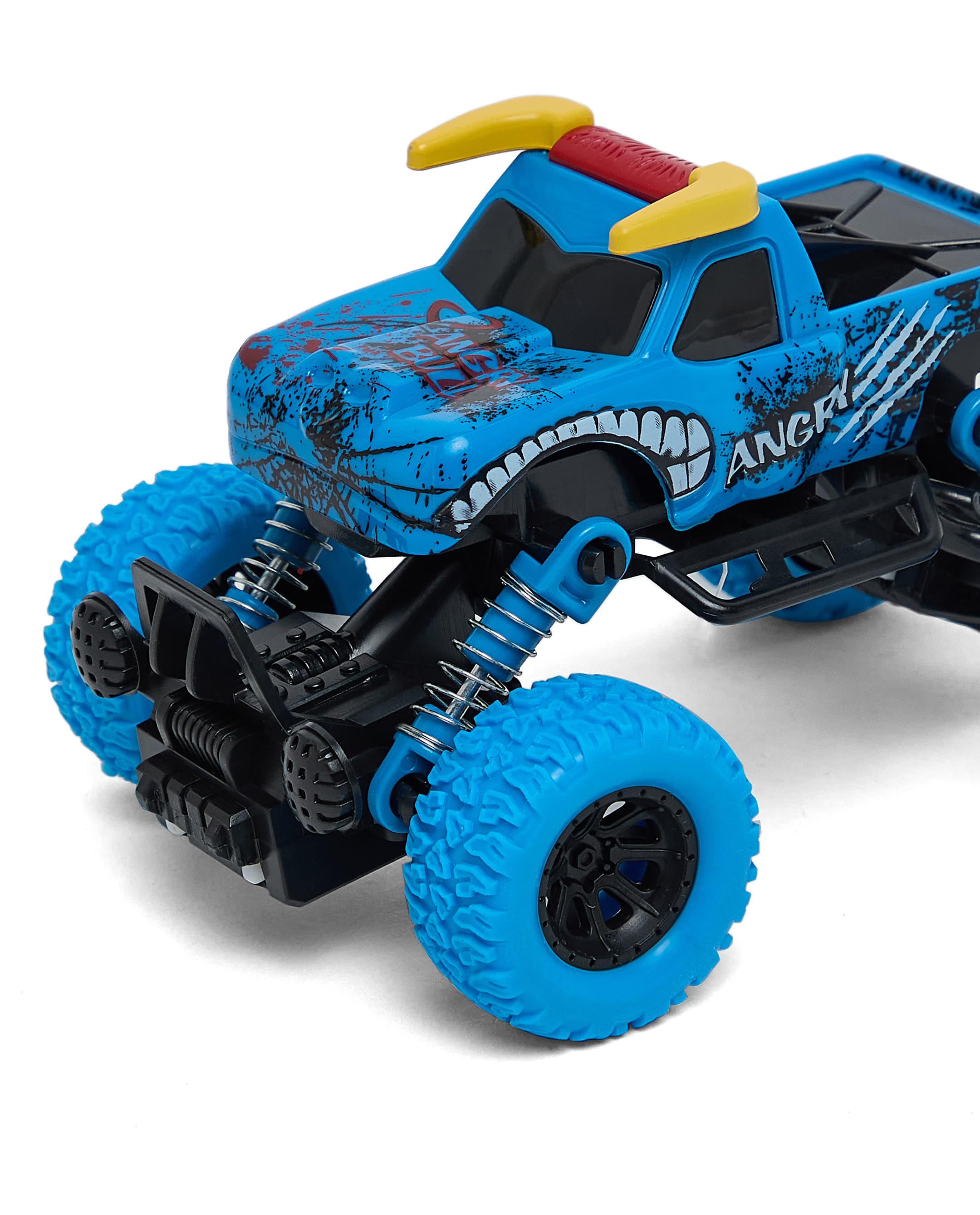 1:34 DOUBLE WARRIOR ROCK CRAWLER YELLOW BLUE RED 3 COLORS 6 PACK thumbnail 5
