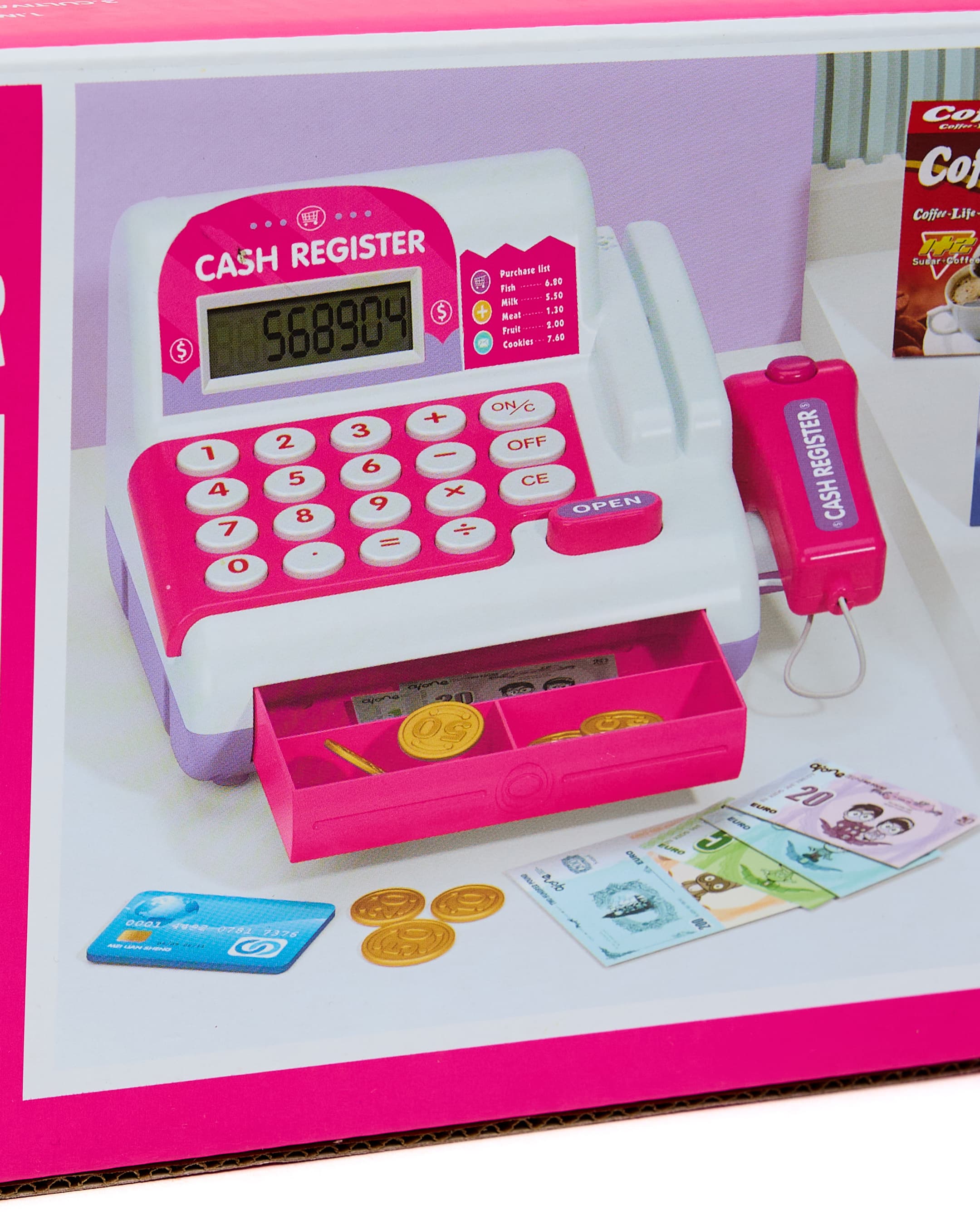 B/O Cash Register Set with Light and Sound thumbnail 5