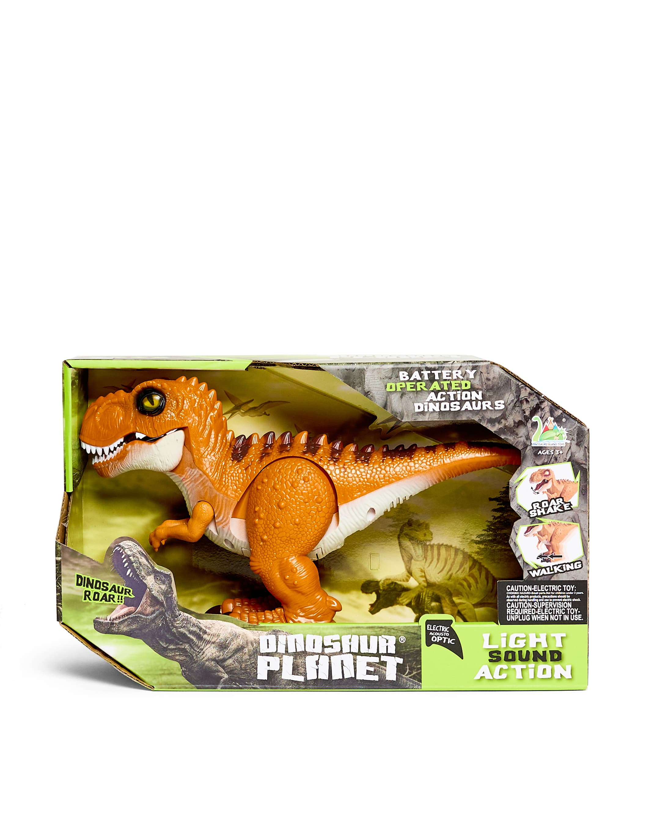 B/O DINOSAUR SET WITH LIGHT AND SOUND + IC