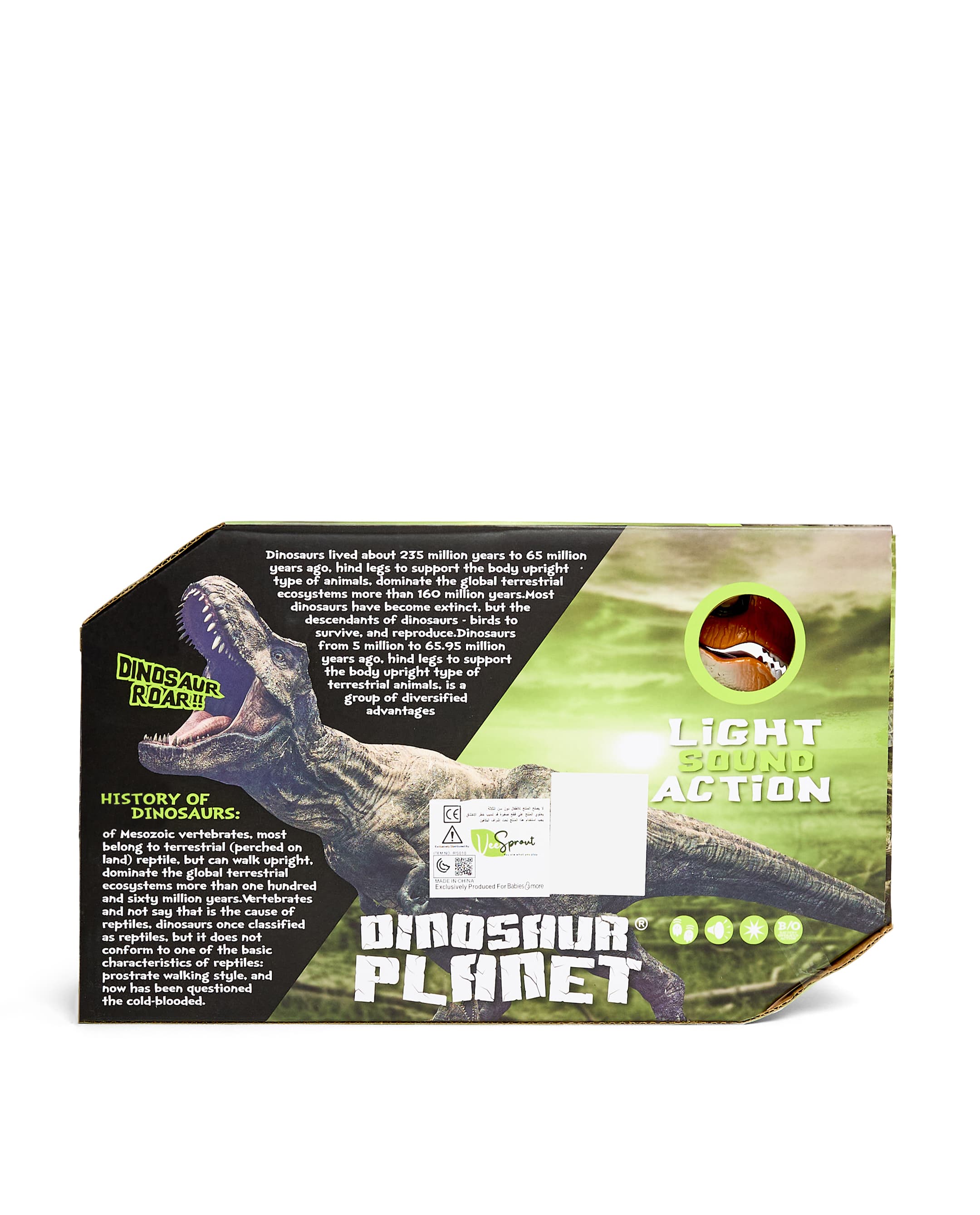 B/O DINOSAUR SET WITH LIGHT AND SOUND + IC thumbnail 4