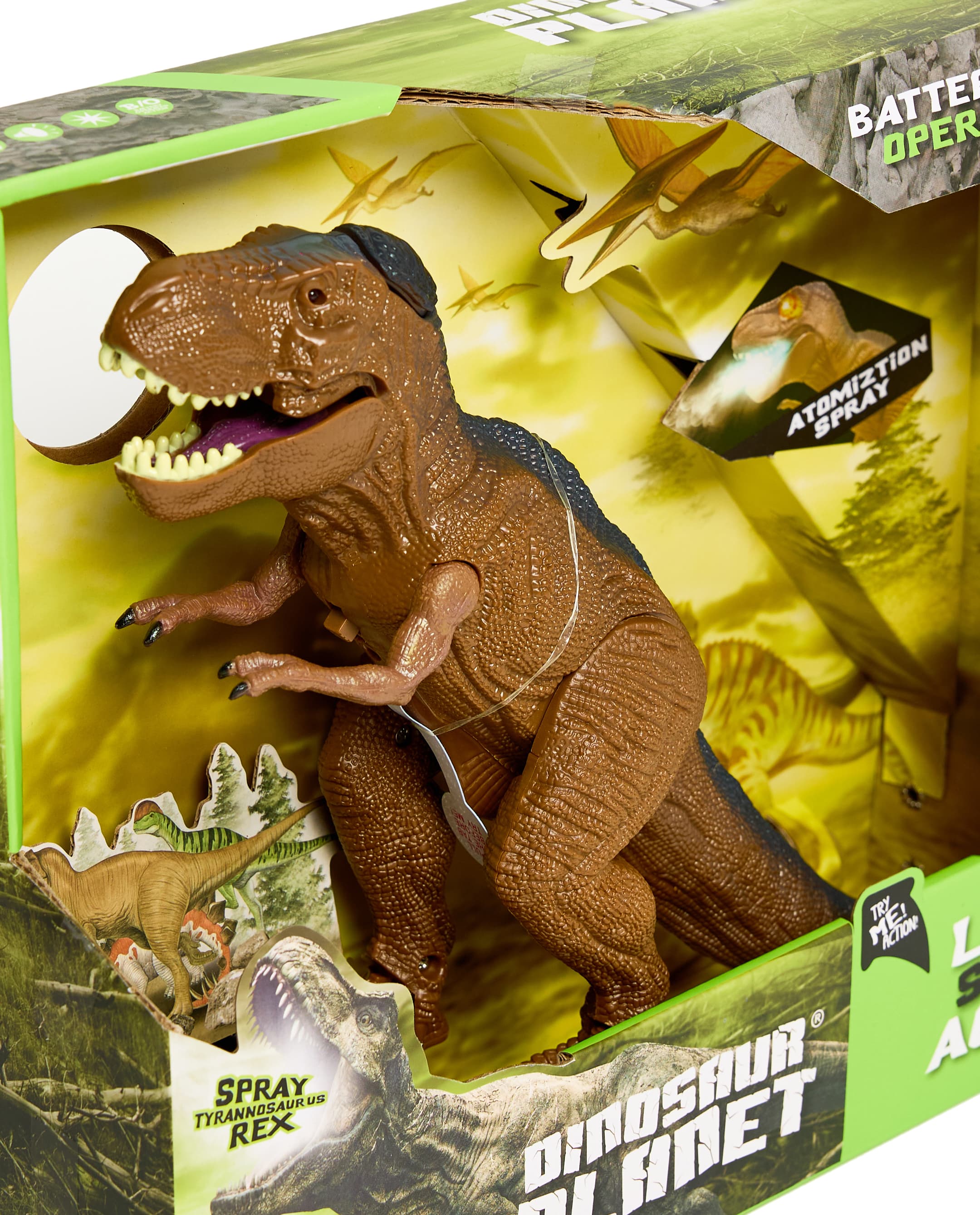 B/O SPRAY BIG TYRANNOSAURUS REX  WITH LIGHT AND SOUND thumbnail 4