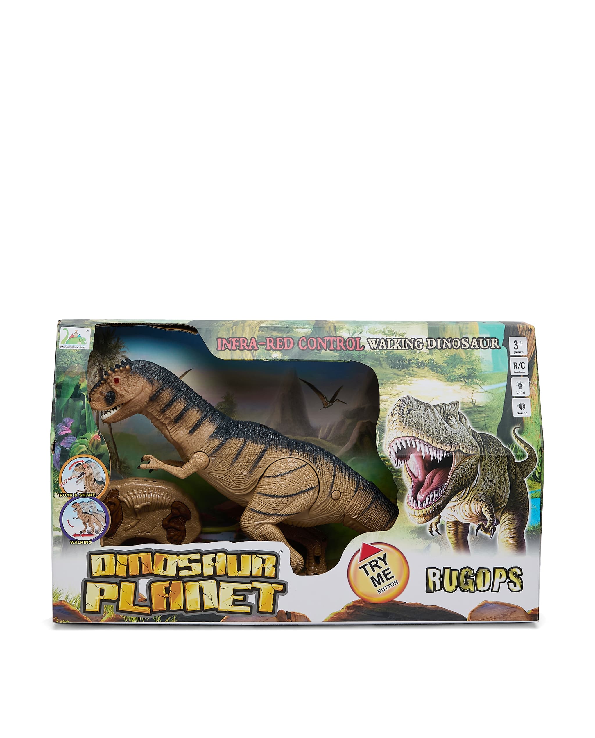 R/C DINOSAUR SET WITH LIGHT AND SOUND + IC