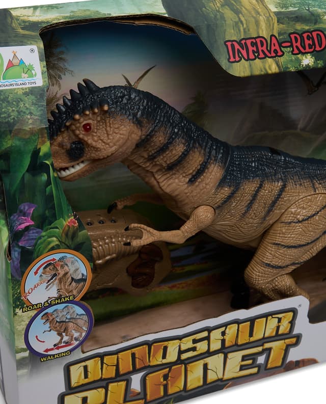 R/C DINOSAUR SET WITH LIGHT AND SOUND + IC thumbnail 4