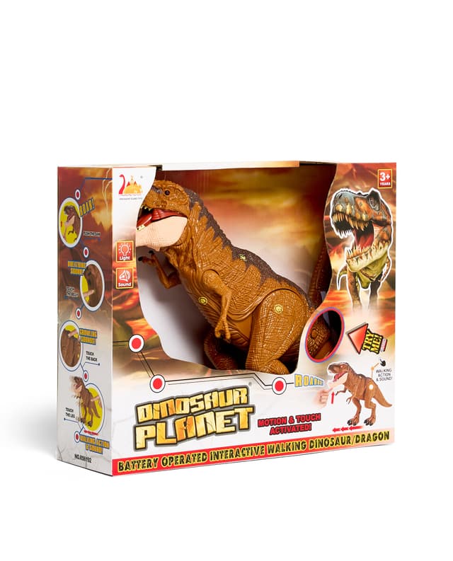 B/O DINOSAUR SET WITH LIGHT AND SOUND + IC & EGG thumbnail 2