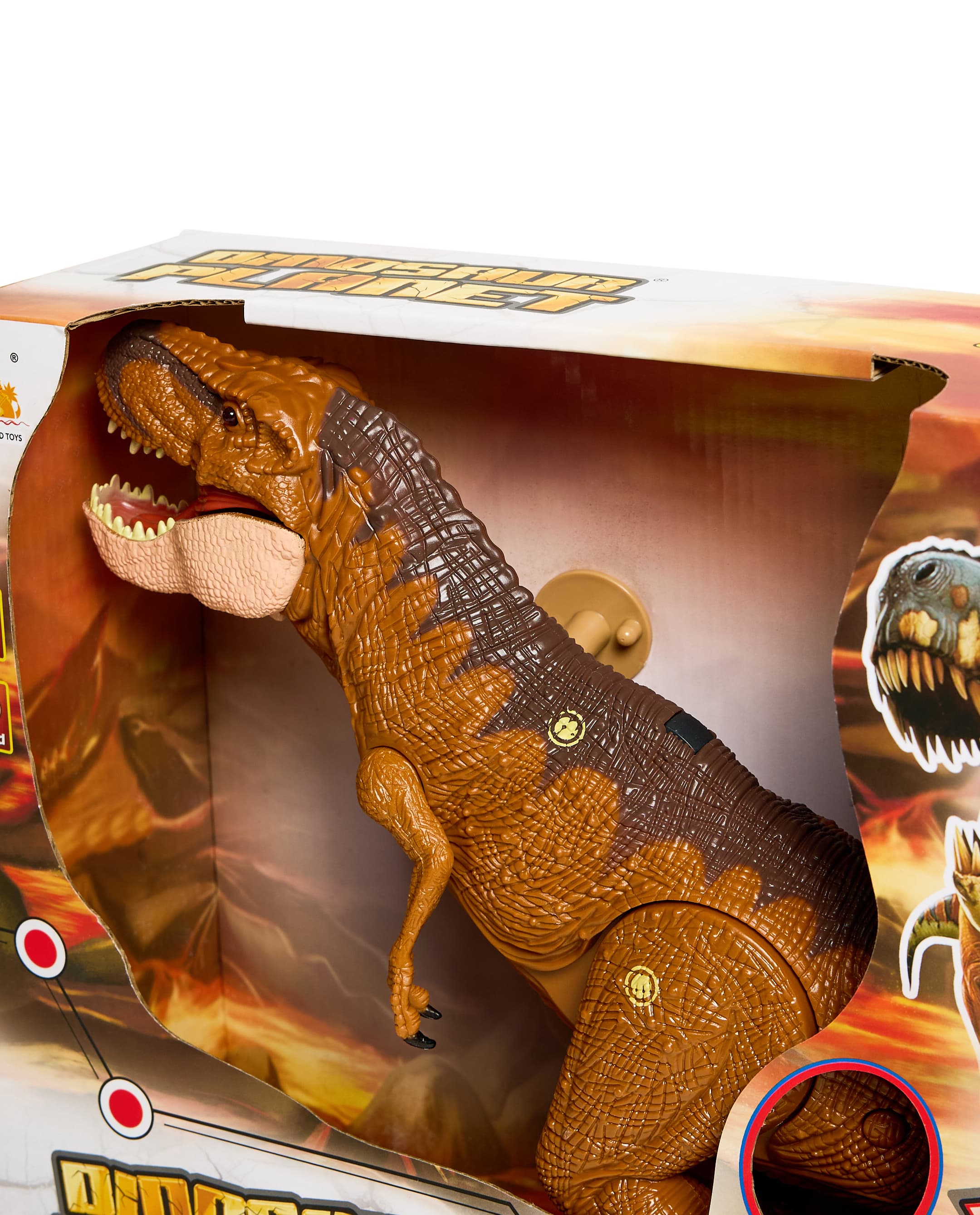 B/O DINOSAUR SET WITH LIGHT AND SOUND + IC & EGG thumbnail 4