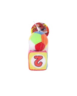 Babies & more Soft Ball - 2 Pcs Set - Baby Sensory Toy - Multicolor