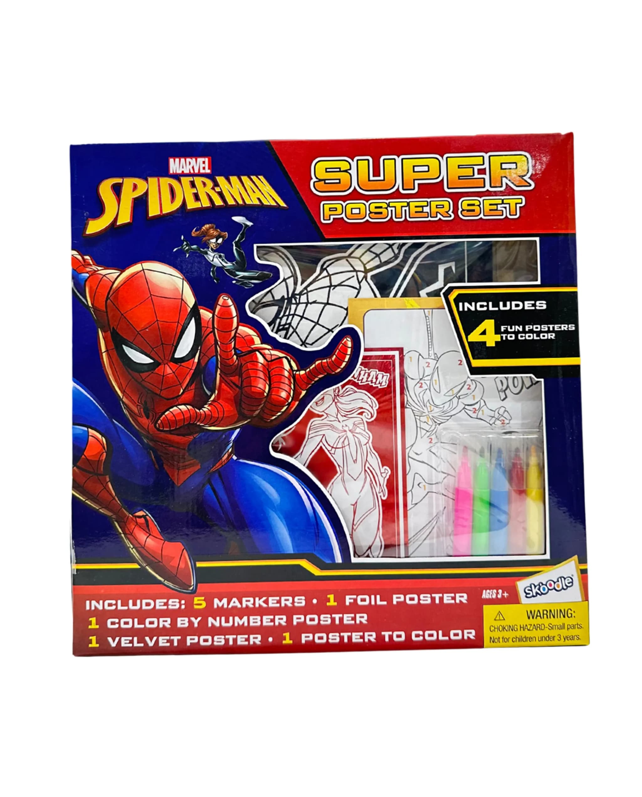 Spider-Man Super Poster Set - Multicolor