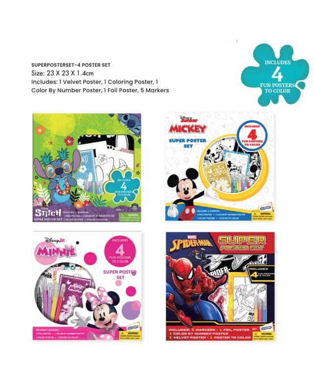 Spider-Man Super Poster Set - Multicolor thumbnail 3