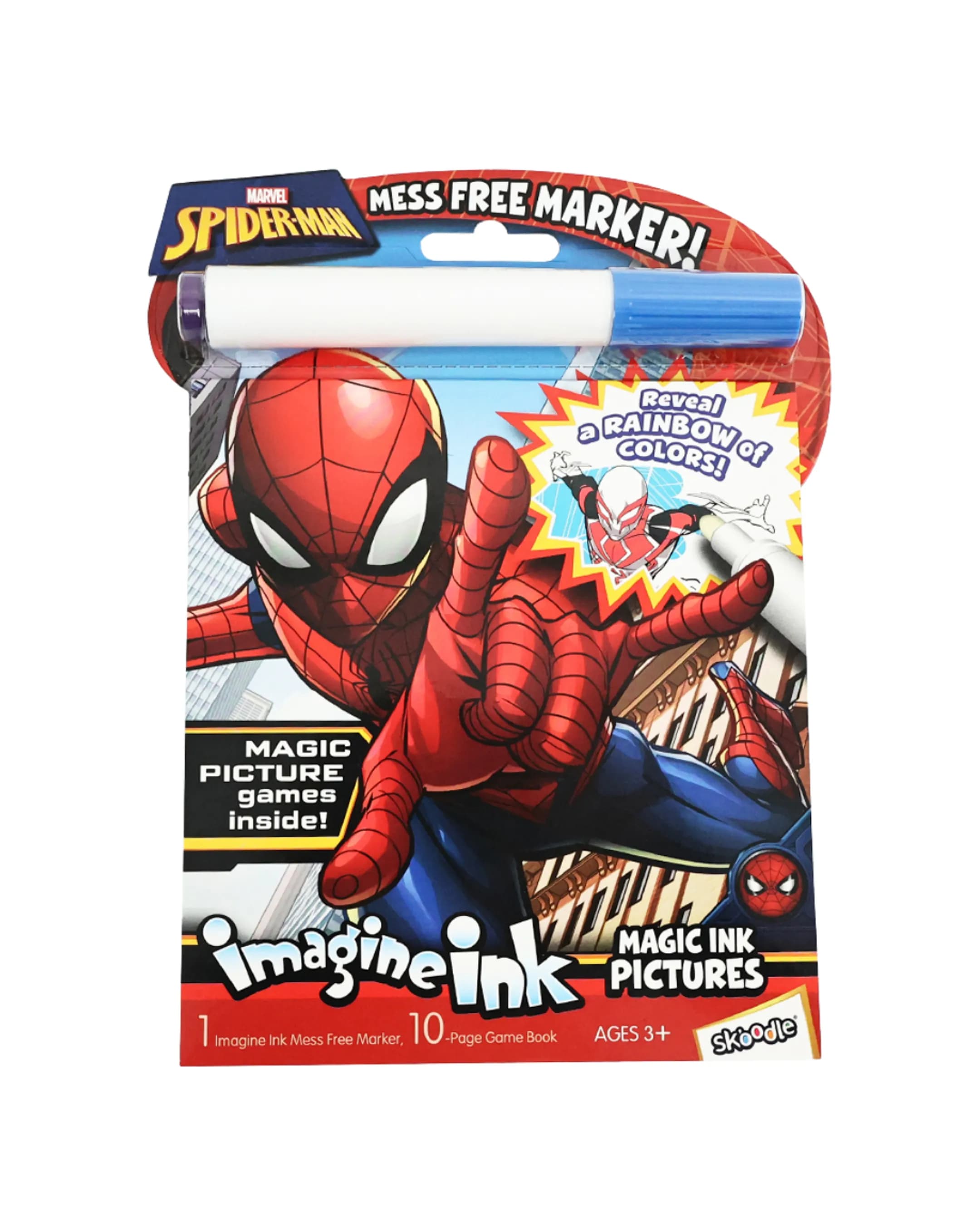 Spider-Man Magic Ink Book - Multicolor