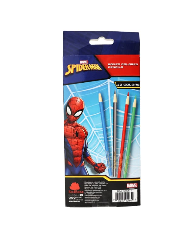 Spider-Man 12 Colored Pencil - Multicolor thumbnail 2
