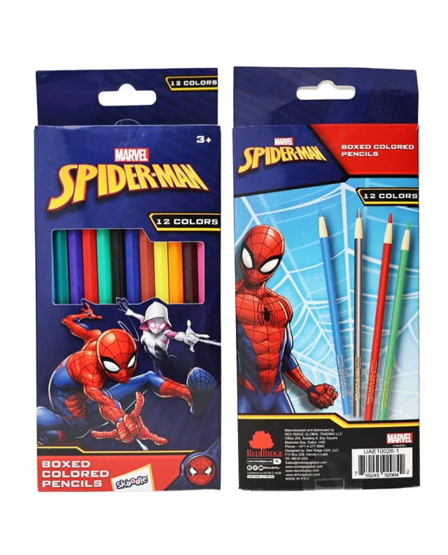 Spider-Man 12 Colored Pencil - Multicolor thumbnail 3