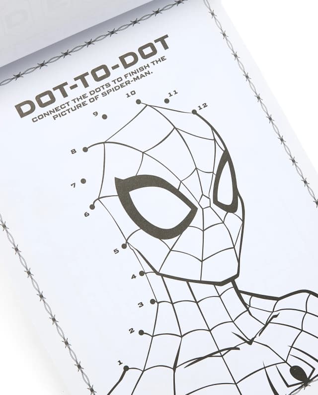 Spider-Man Activity Fun Pad with Stackable Crayon - Multicolor thumbnail 4