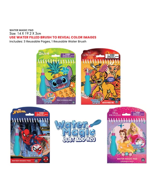 Stitch Water Magic Pad (3pages) - Multicolor thumbnail 5